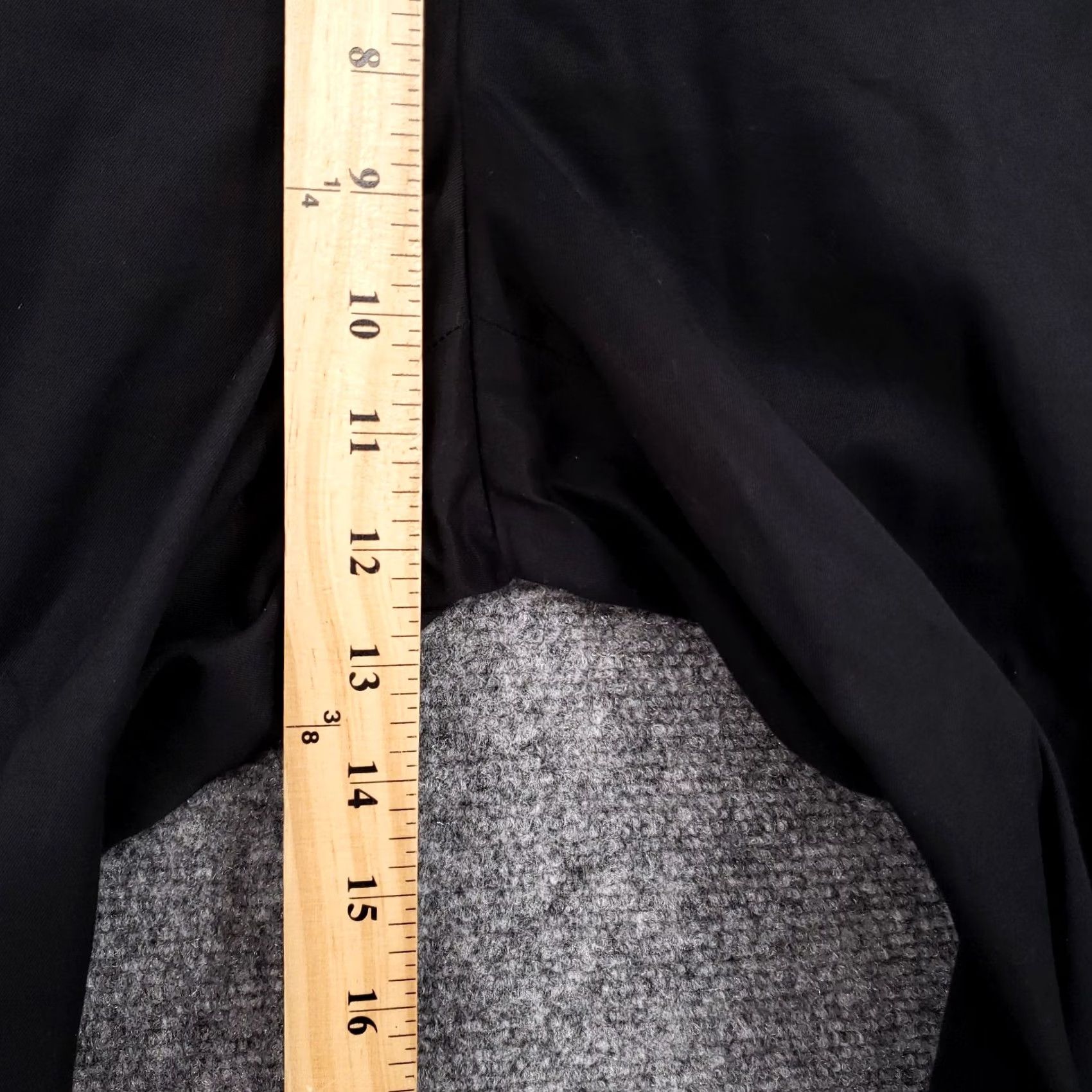 Banana Republic Banana Republic Womens Pants Black 10 Dress Mid Rise Flat Front Martin Trouser Size 32" / US 10 / IT 46 - 6 Thumbnail