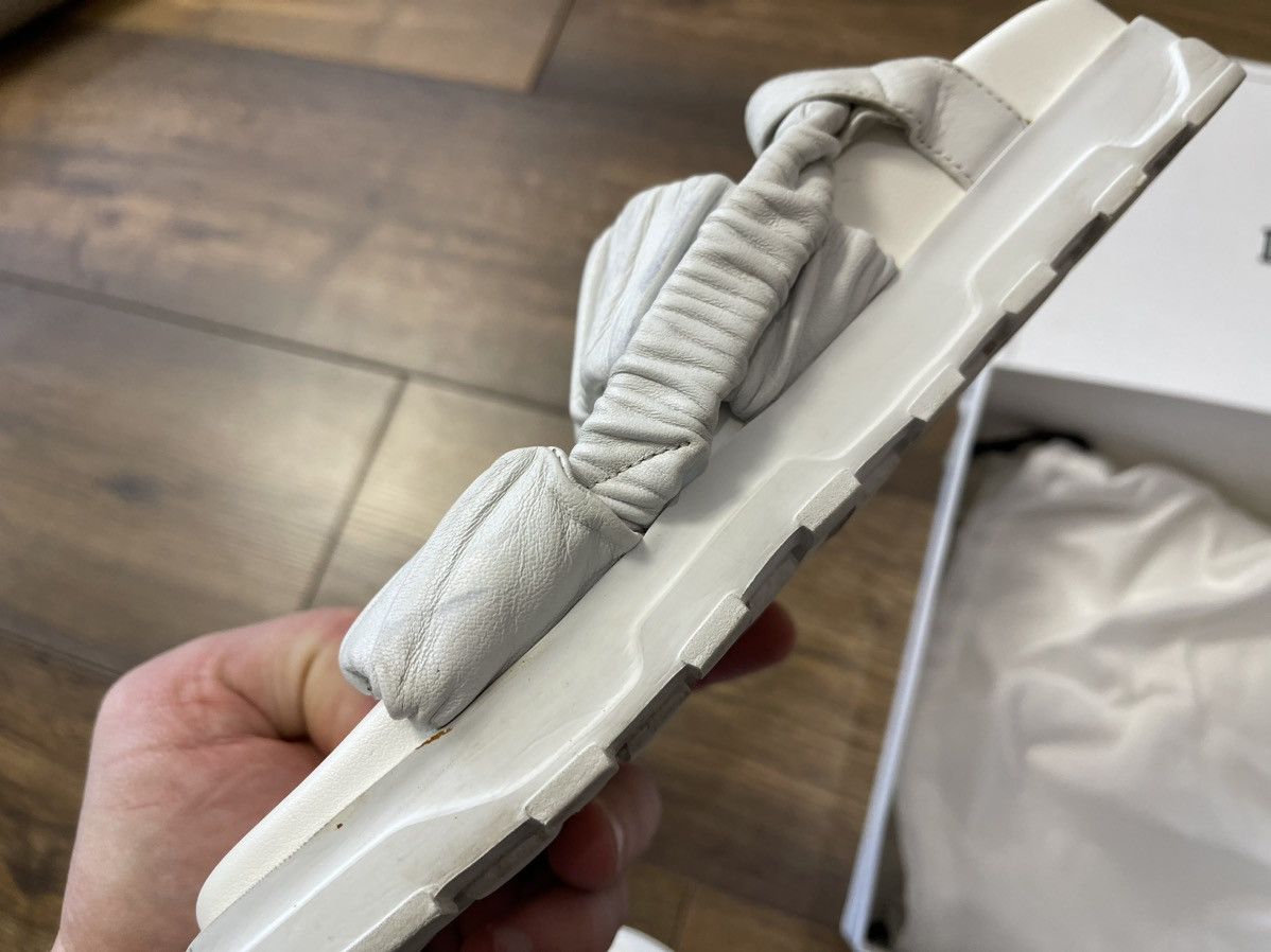 Iceberg Iceberg White Leather Sandals EU 38 Womens Platform Slides Size US 7 / IT 37 - 13 Thumbnail