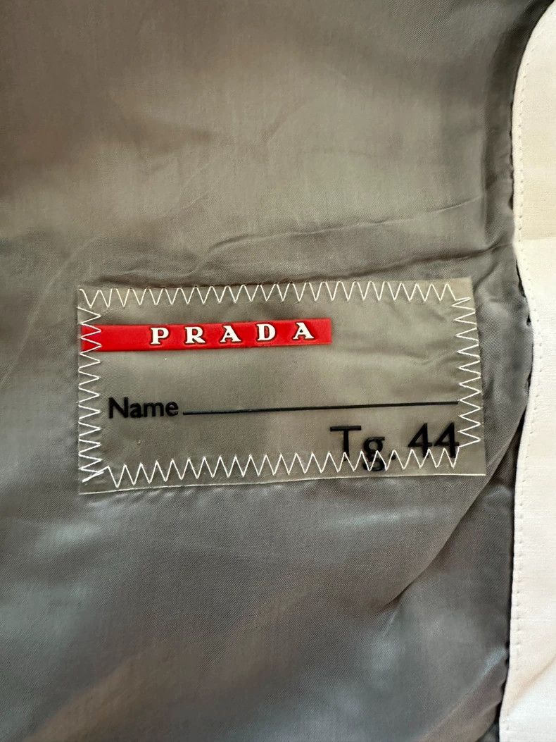 Prada Prada White double-stret women's jacket 2501-Nextarrow Size M / US 6-8 / IT 42-44 - 9 Thumbnail