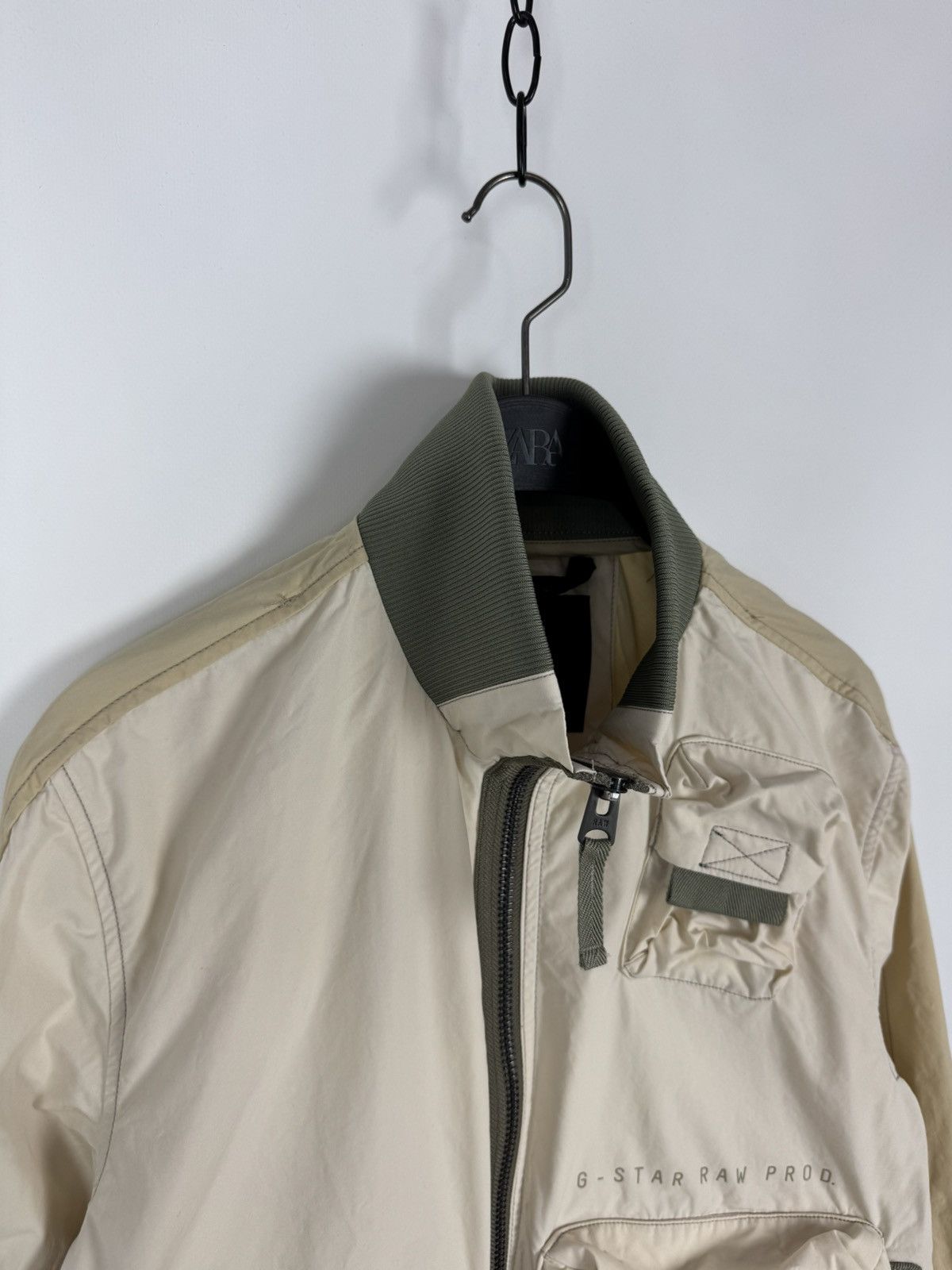 G-Star G-Star Raw Zip PKT Military Bomber Jacket Size US M / EU 48-50 / 2 - 7 Thumbnail