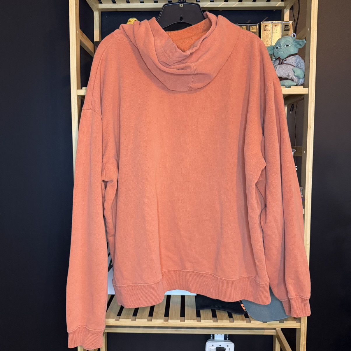 Gap Gap Spell Out Arc Pullover Hoodie size large orange coral Size US L / EU 52-54 / 3 - 5 Thumbnail