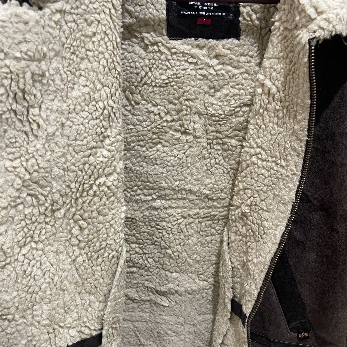 Alpha Industries Alpha Industries B-3 Shearling Jacket Size US S / EU 44-46 / 1 - 18 Thumbnail