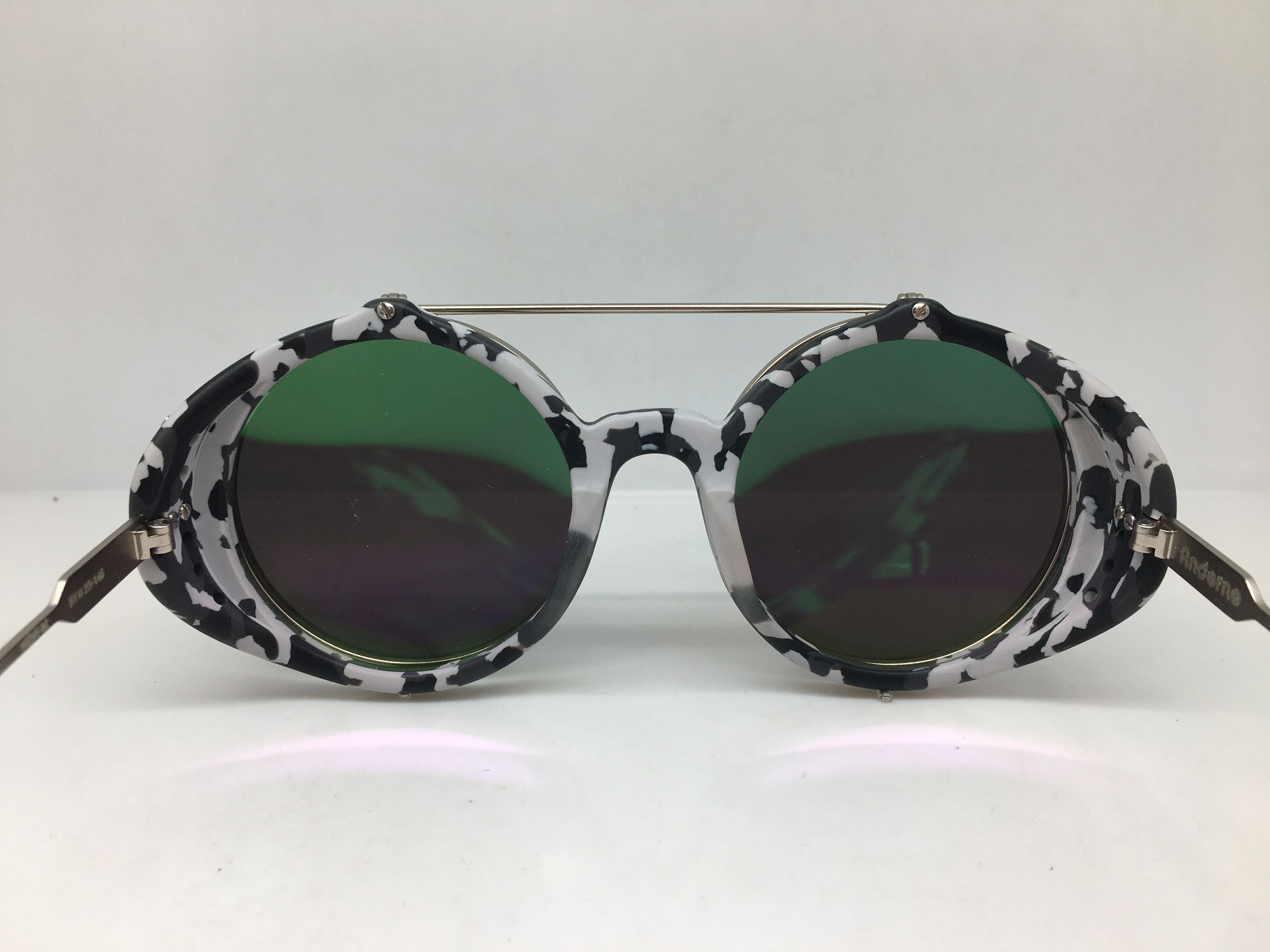 Vintage Vintage Anderne Round Sunglasses Frame Flip Sun lens Size ONE SIZE - 6 Thumbnail