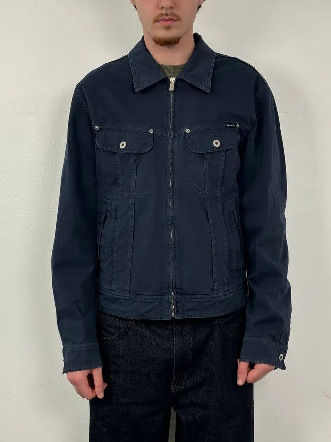 Dolce & Gabbana 2000s Dolce & Gabbana Navy Workwear Denim Jacket Size US L / EU 52-54 / 3 - 1 Thumbnail