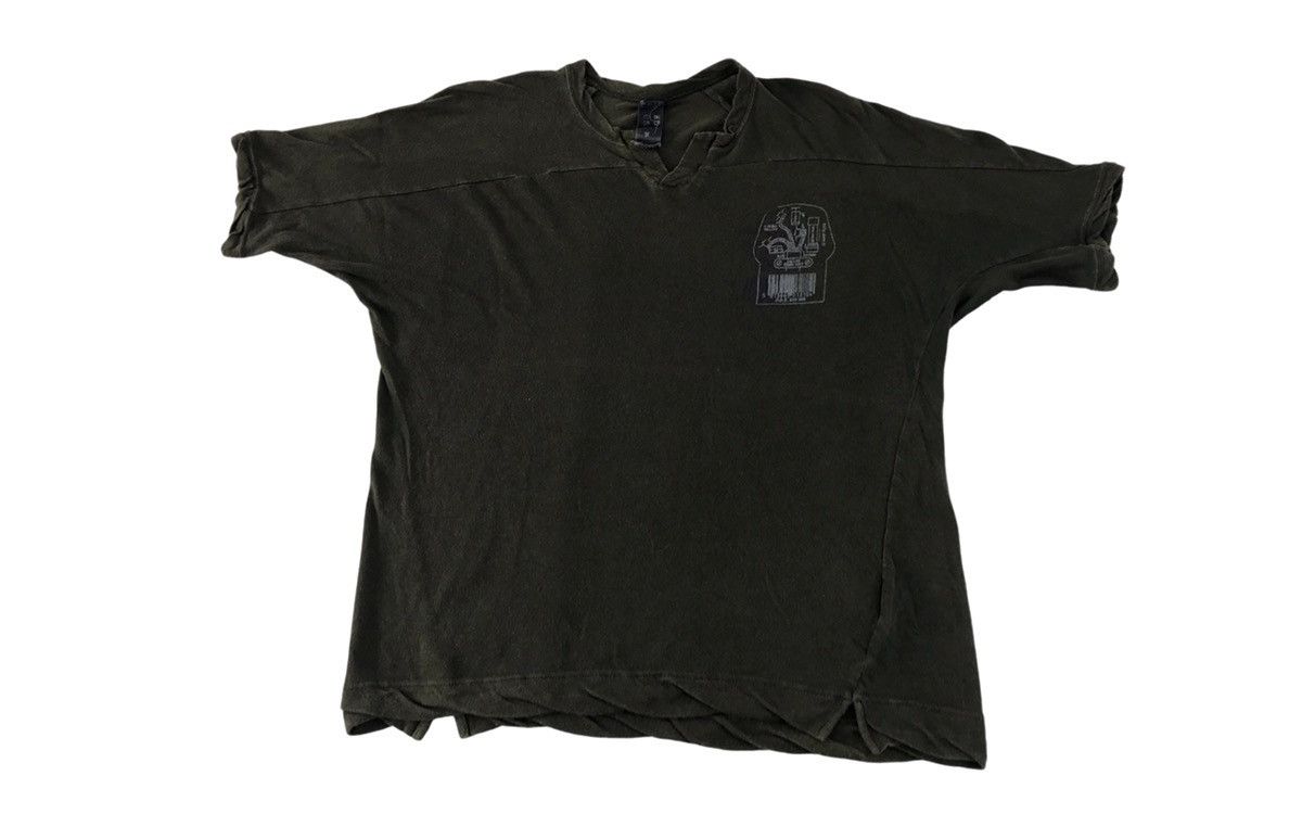 Japanese Brand Hemp Tee 50% Hoo E Electrical Diagram Henley Neck Size M / US 6-8 / IT 42-44 - 1 Thumbnail