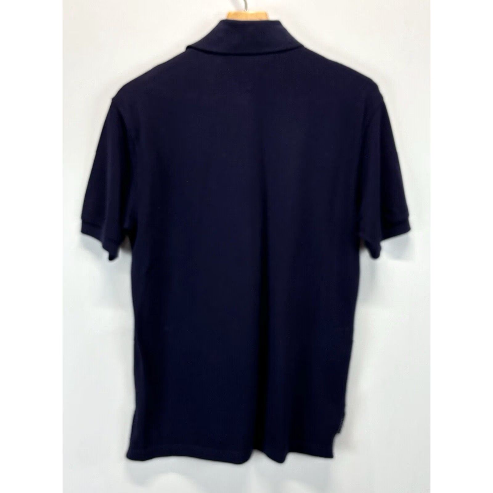 Tommy Hilfiger VINTAGE Tommy Hilfiger Polo Short Sleeve Small Navy Blue USA Flag Embroidery Mens 90s Cotton Golf Football Size US S / EU 44-46 / 1 - 3 Thumbnail