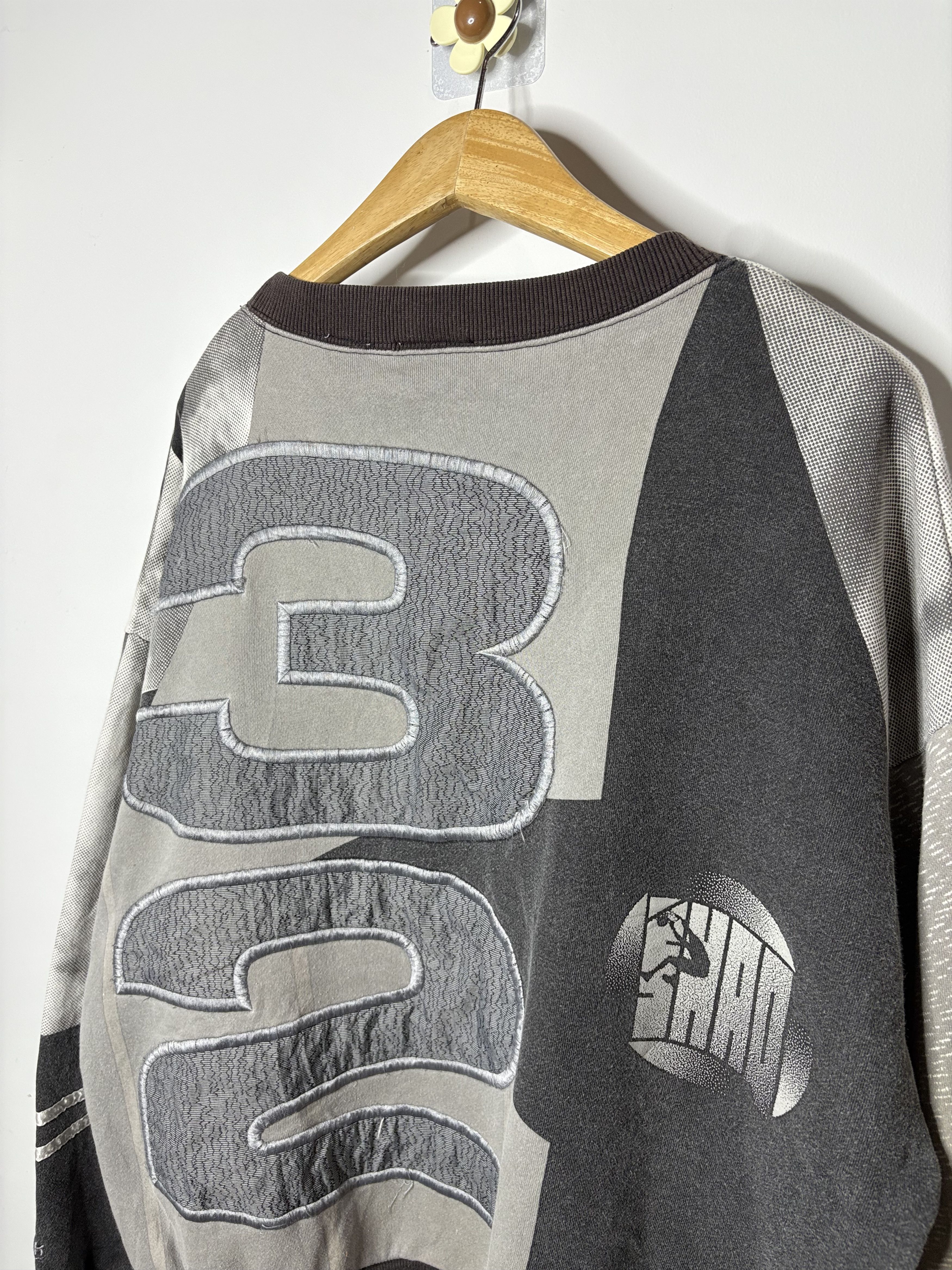 Reebok Vintage 90s SHAQ 32 Reebock Pullover Size US XL / EU 56 / 4 - 4 Thumbnail