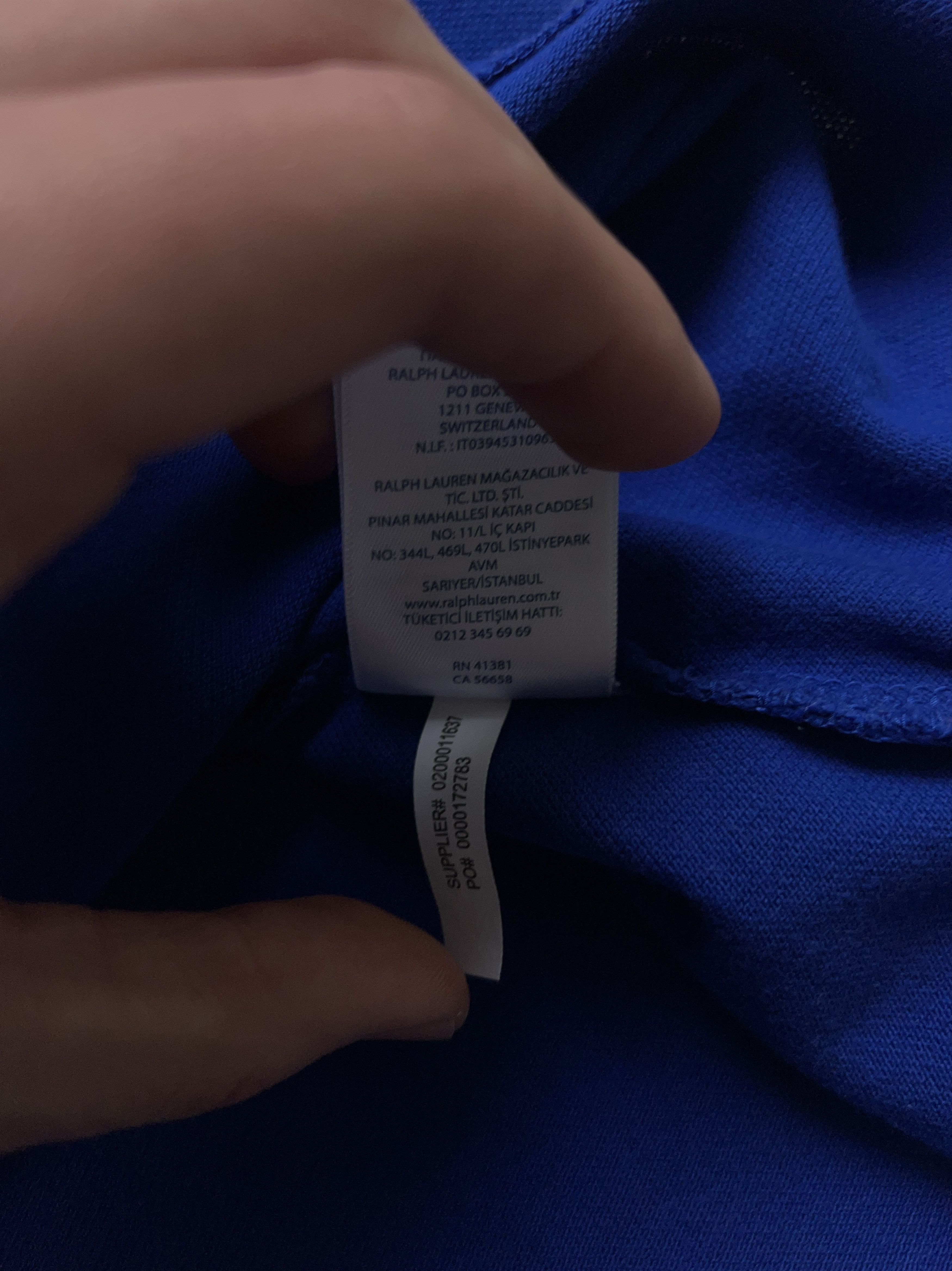 Polo Ralph Lauren × Vintage mens Classic T Shirt Tee Rugby Snow Challenge Blue Size US L / EU 52-54 / 3 - 9 Thumbnail