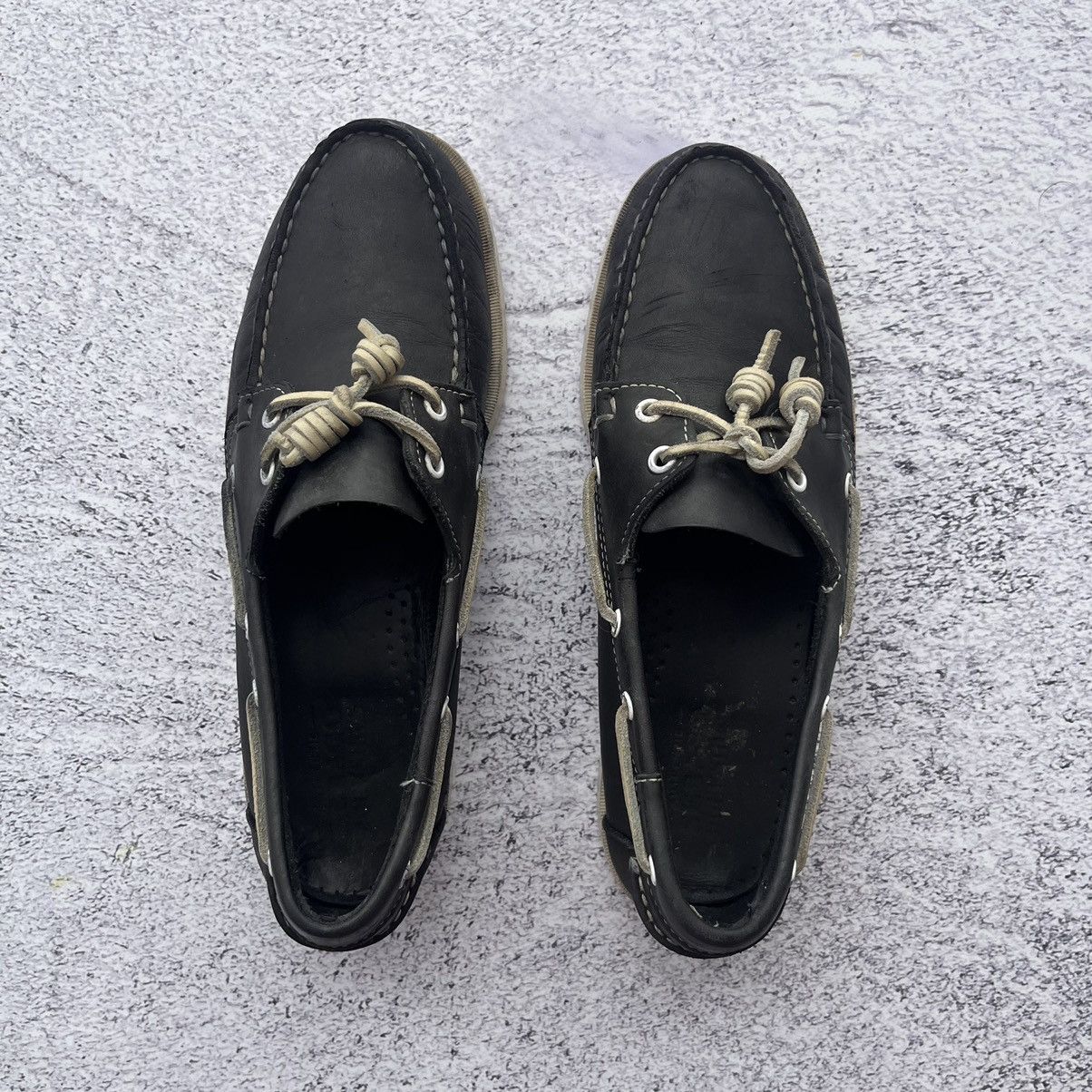 Leather × Sebago Sebago mens leather topsiders boat shoes Size US 9 / EU 42 - 8 Thumbnail