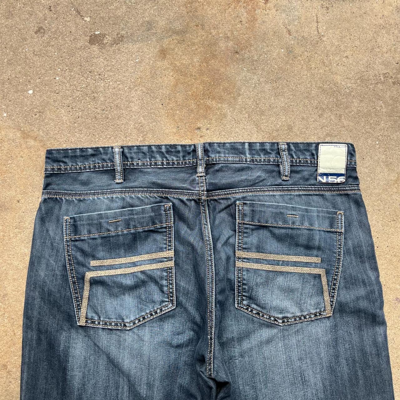 Helix Helix baggy denim jeans Size US 38 / EU 54 - 3 Thumbnail