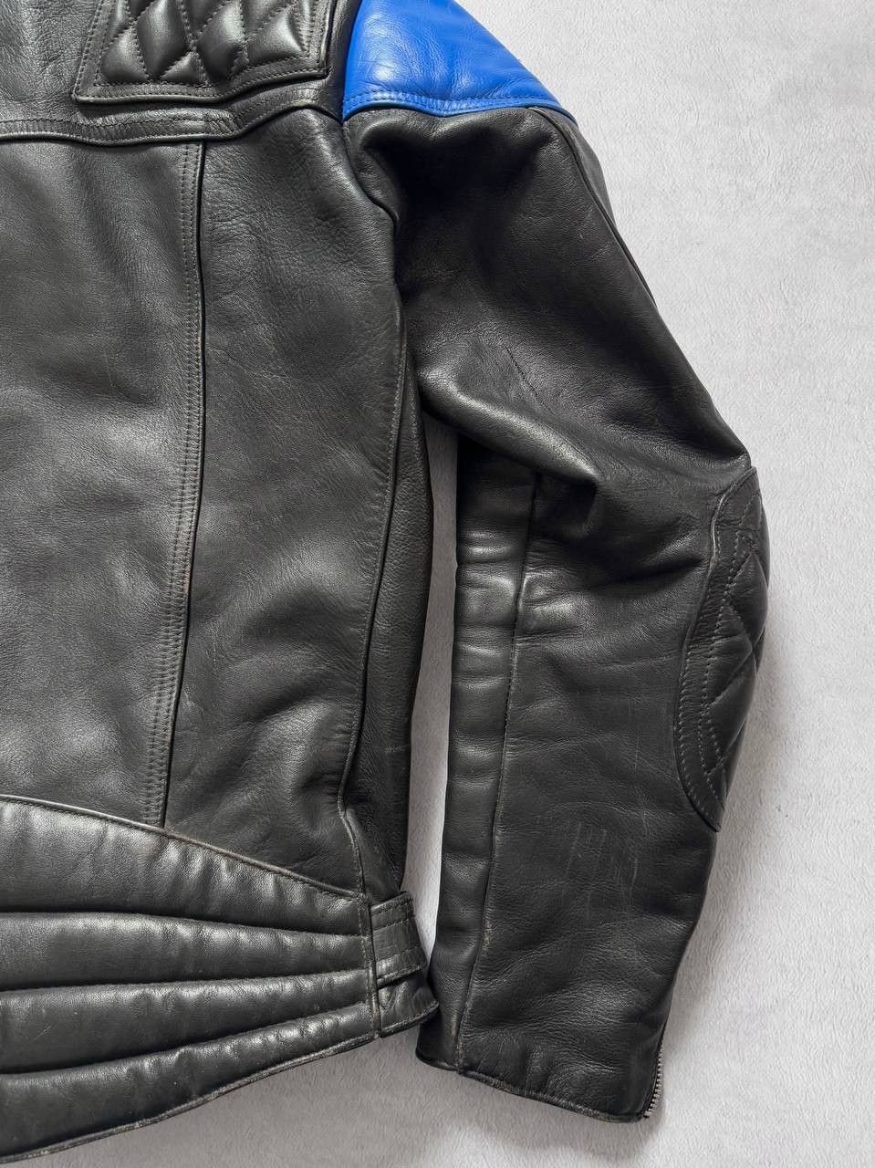 Honda Vintage TT Leathers Heavyweight Leather Jacket Honda 70s 80s Size US M / EU 48-50 / 2 - 10 Thumbnail