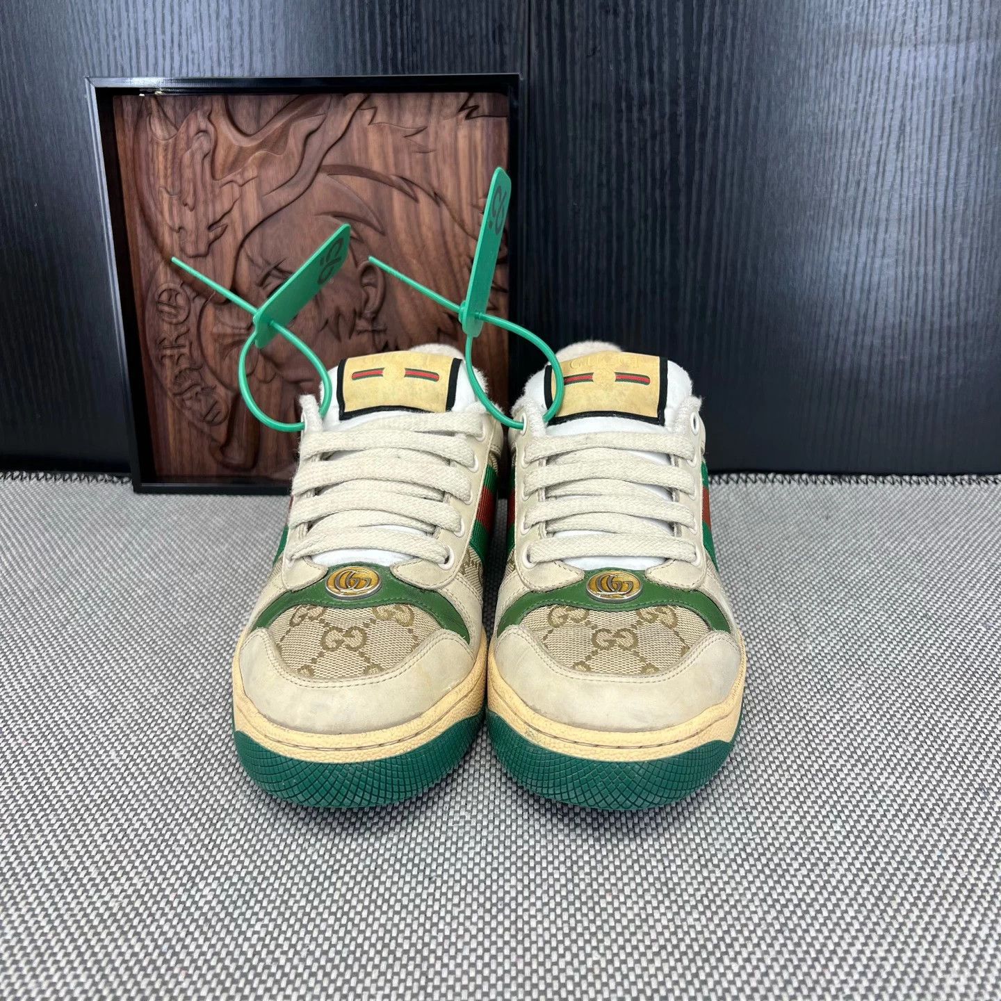 Gucci Gucci Rhyton Green Women's 36 New Worn 2x Size US 5 / IT 35 - 4 Thumbnail