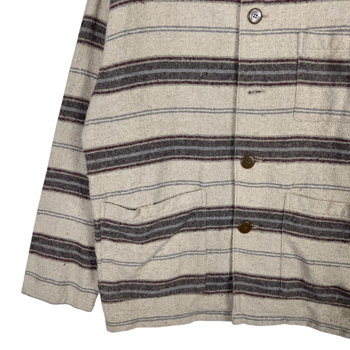 Japanese Brand 🔥 VINTAGE BALL BASIC STRIPE WORK JACKET MADE IN JAPAN Size US M / EU 48-50 / 2 - 4 Thumbnail