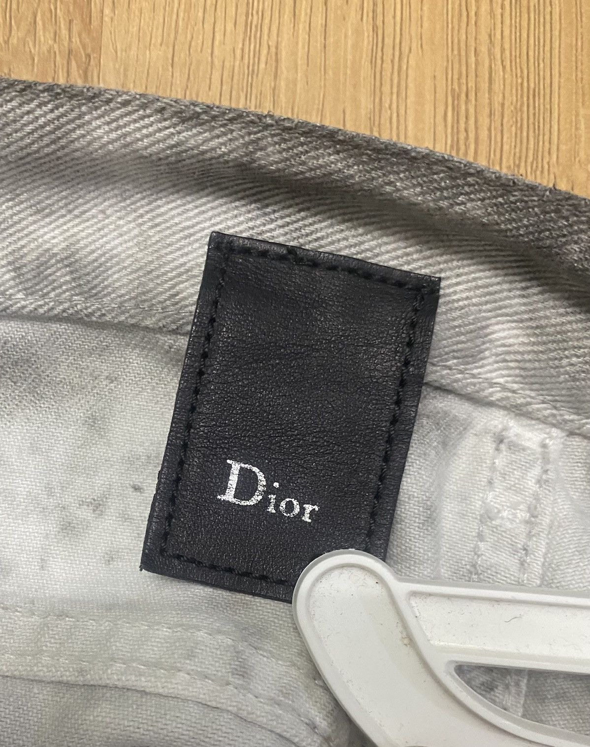 Dior RARE SS06 Dior Homme Dirty Snow Marble Denim Size US 28 / EU 44 - 16 Thumbnail