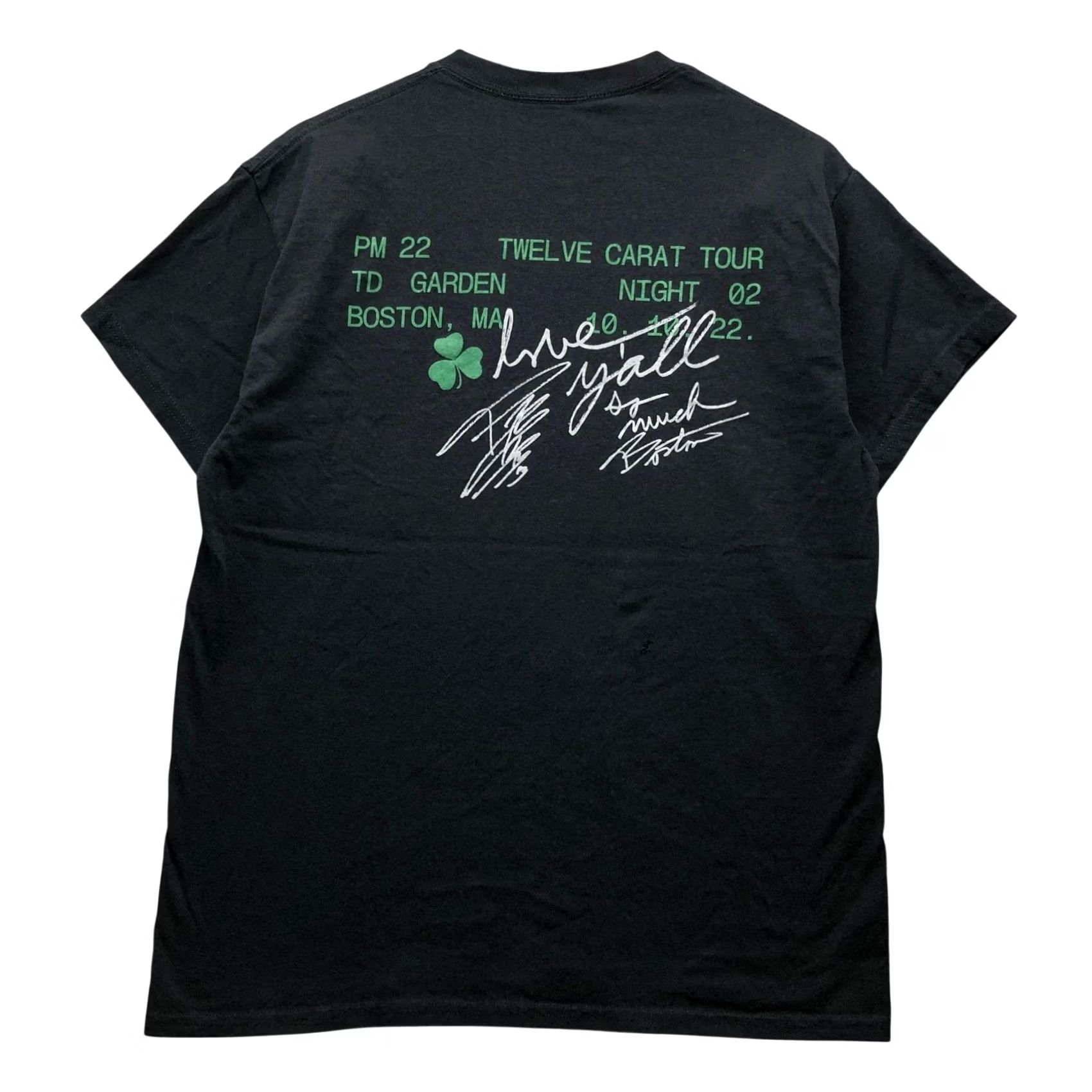 Vintage Post Malone Twelve Carat Toothache Tour T-Shirt Mens L Black Size US L / EU 52-54 / 3 - 6 Thumbnail