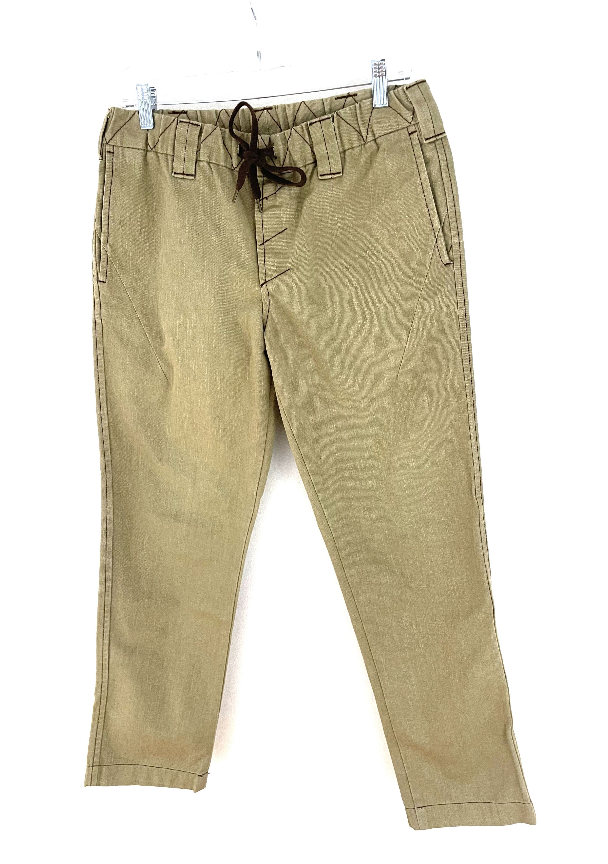 Number (N)ine AW08 Contrast Stitch Pants Size US 34 / EU 50 - 2 Thumbnail