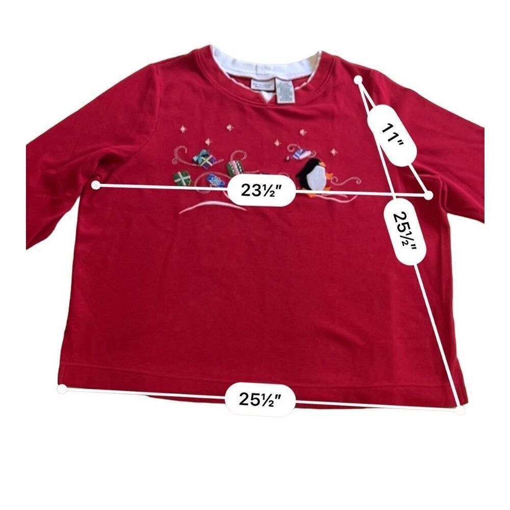 White's Boots White Stag Ugly Christmas pullover sweater size 2X Size XXL / US 16-18 / IT 52-54 - 2 Thumbnail