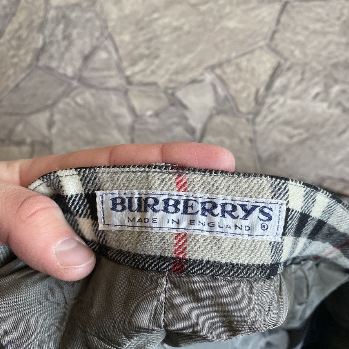 Burberry Vintage Burberrys Nova Check Wool Archival Burberry Pants Size US 34 / EU 50 - 8 Thumbnail