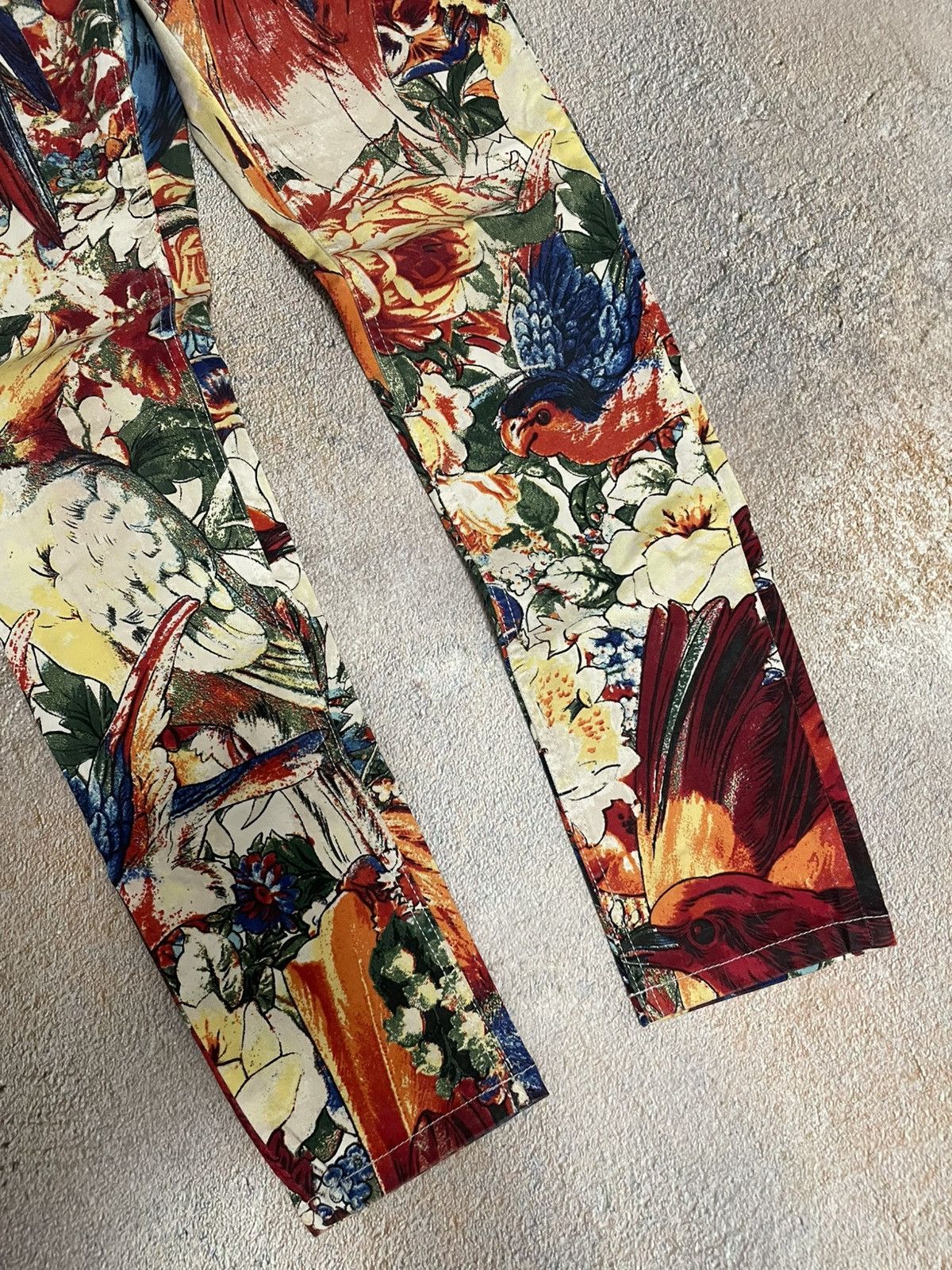 Just Cavalli Just Cavalli Vintage Chic Floral Jeggings Pants Size 28" / US 6 / IT 42 - 4 Thumbnail