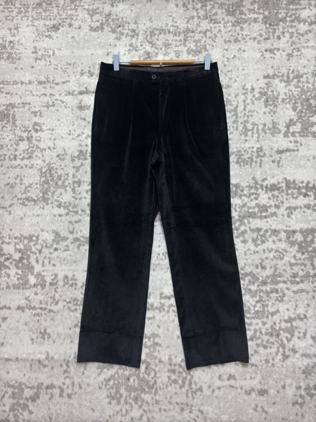 Rare Vintage A.A.R Yohji Yamamoto Durban Velvet Trousers