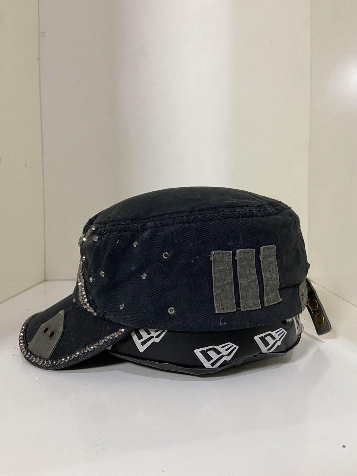If Six Was Nine × Japanese Brand × Le Grande Bleu (L.G.B.) 2000s patrol hat punk skulls if six was nine style Size ONE SIZE - 5 Thumbnail