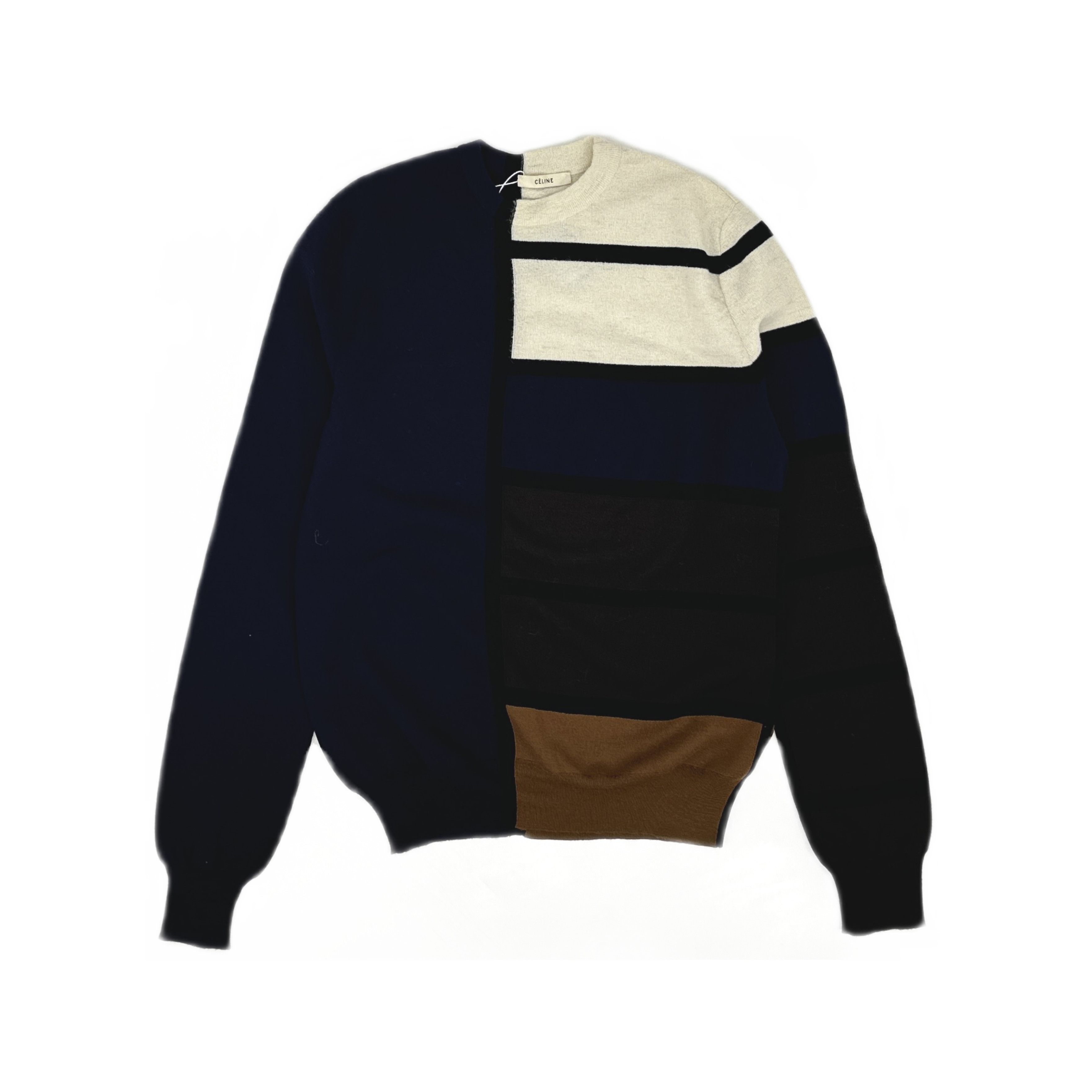 Celine Celine Colorblock Sweater Size XS Size XS / US 0-2 / IT 36-38 - 1 Thumbnail