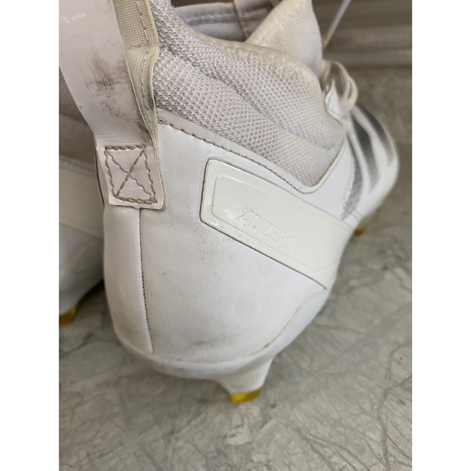 Adidas Adidas Adizero White and Gray Football Cleats Size 14 Size US 14 / EU 47 - 5 Thumbnail