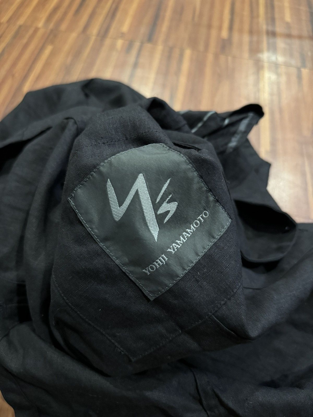 Yohji Yamamoto Yohji Yamamoto | Chinese Blazer Size 38L - 8 Thumbnail