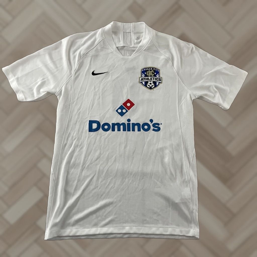 Nike Nike Kansas City Athletics Short Sleeve Shirt Mens Small White Soccer Jersey Tee Size US S / EU 44-46 / 1 - 1 Thumbnail