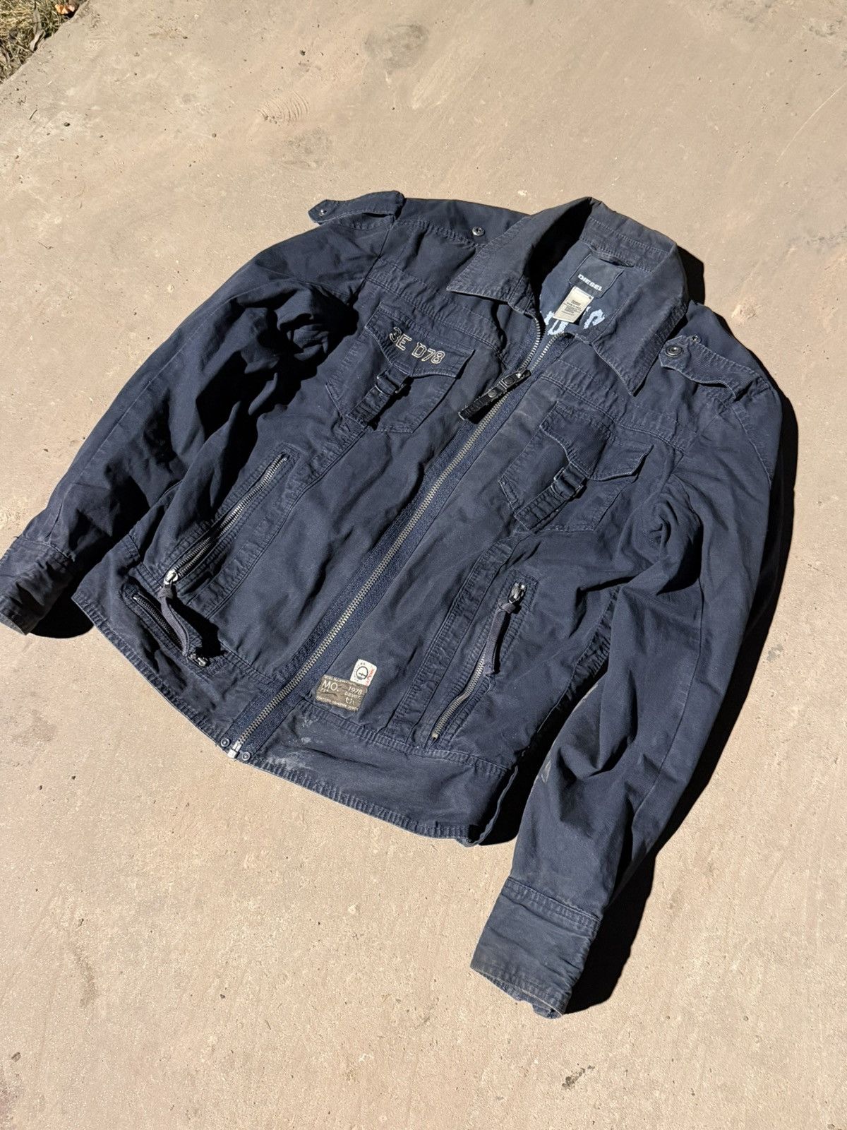 Diesel Vintage Diesel Hoock Devil May Cry corduroy riders jacket