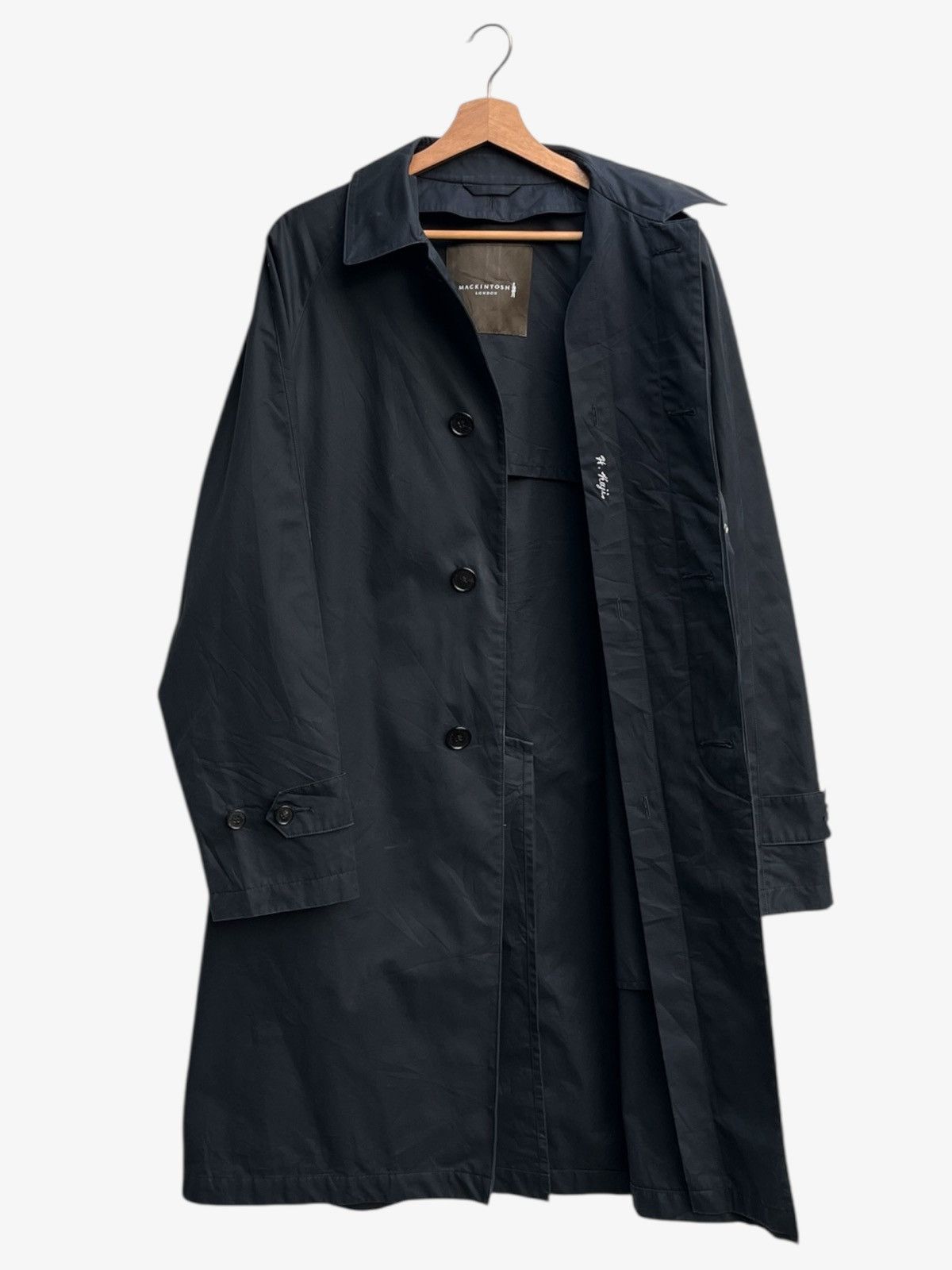 Mackintosh Mackintosh London Black Trench Coat Size US M / EU 48-50 / 2 - 3 Thumbnail