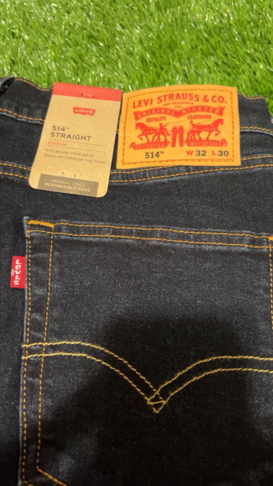 Levi's 514 black jeans 32,30 Size US 32 / EU 48 - 3 Thumbnail