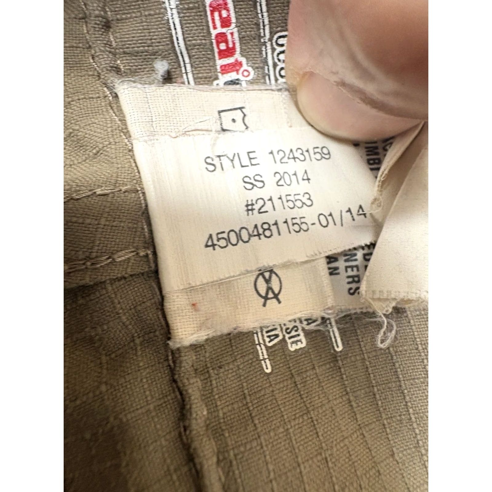 Under Armour Under Armour Ripstop Pants Mens 42x32 Beige Cargo Convertible Hooded? No. Size US 42 / EU 58 - 5 Thumbnail