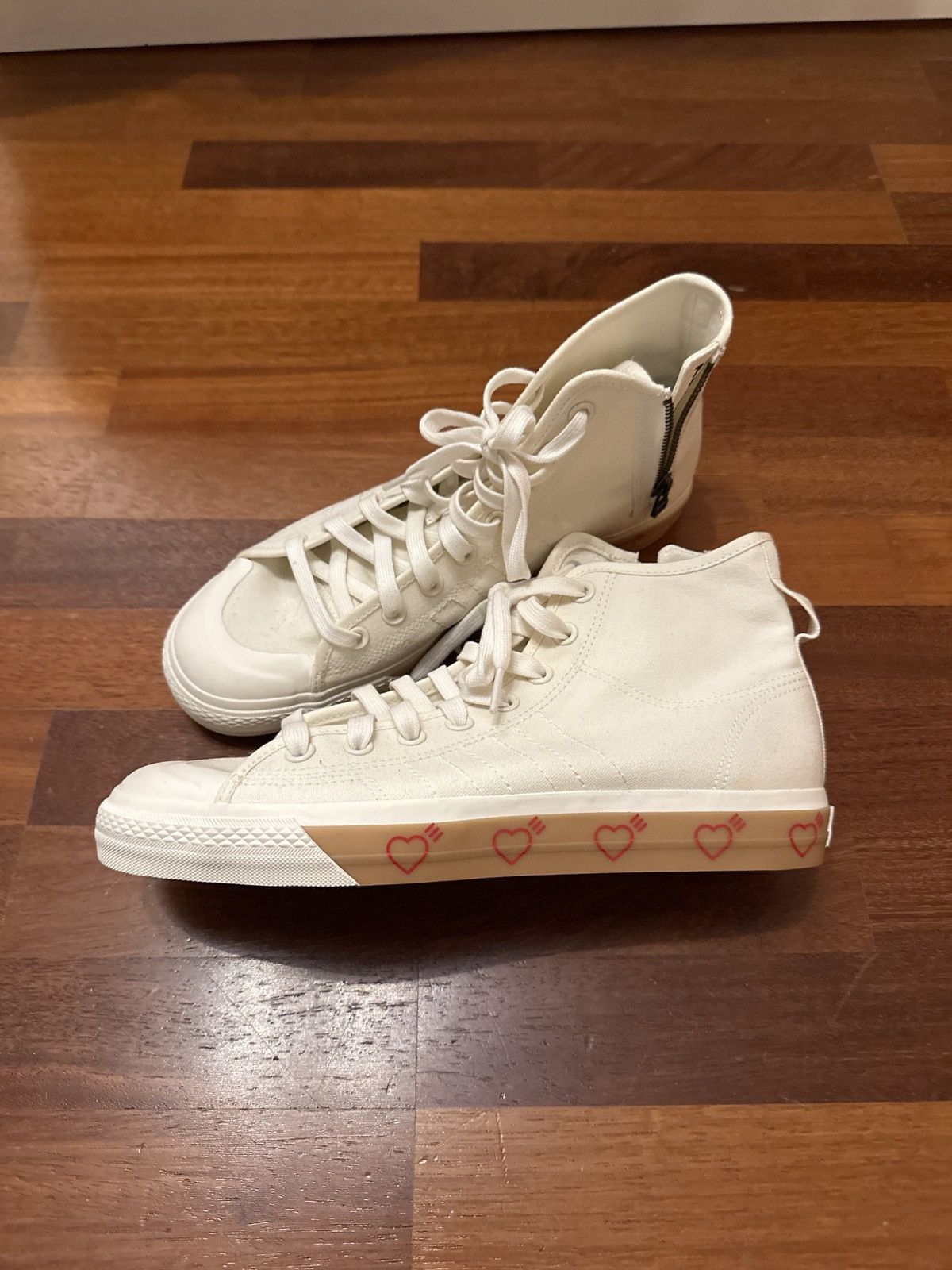 Adidas ADIDAS ORIGINALS BY HUMAN MADE NIZZA HI HM Size US 11 / EU 44 - 7 Thumbnail