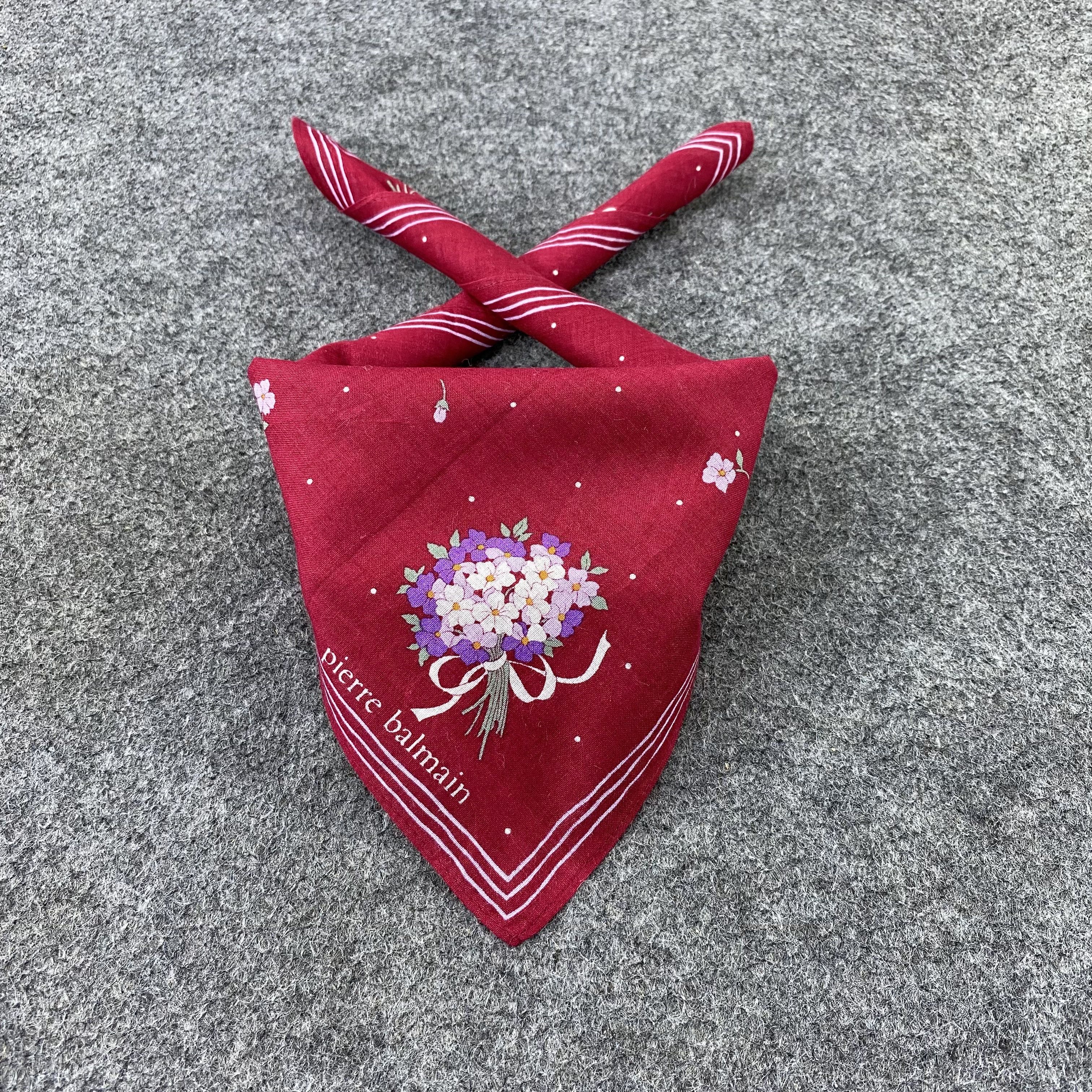 Pierre Balmain Pierre Balmain Handkerchief / Bandana / Neckerchief-B1314 Size ONE SIZE - 2 Thumbnail