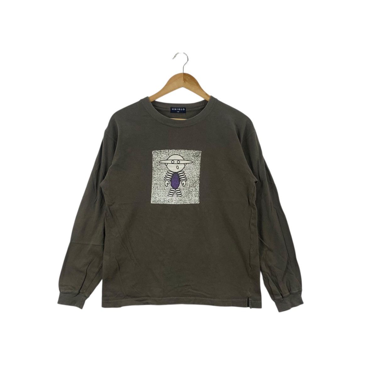Uniqlo UNIQLO x ALIEN ANIME Illustration Cartoon Tee Shirt Top Size US M / EU 48-50 / 2 - 1 Thumbnail