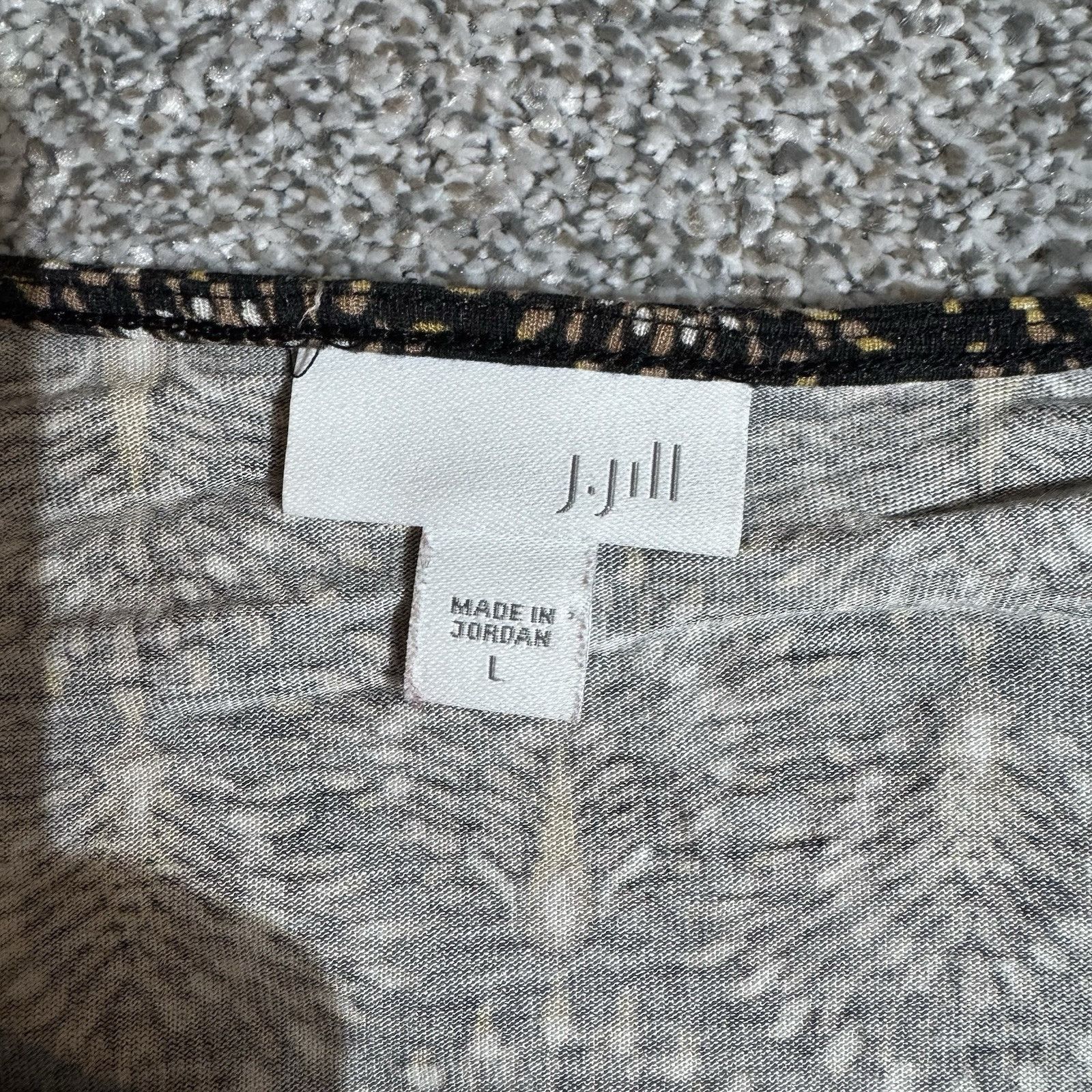 Other J Jill Tunic Top Women Large Lagenlook Geometric Boho Earthy Size L / US 10 / IT 46 - 5 Thumbnail