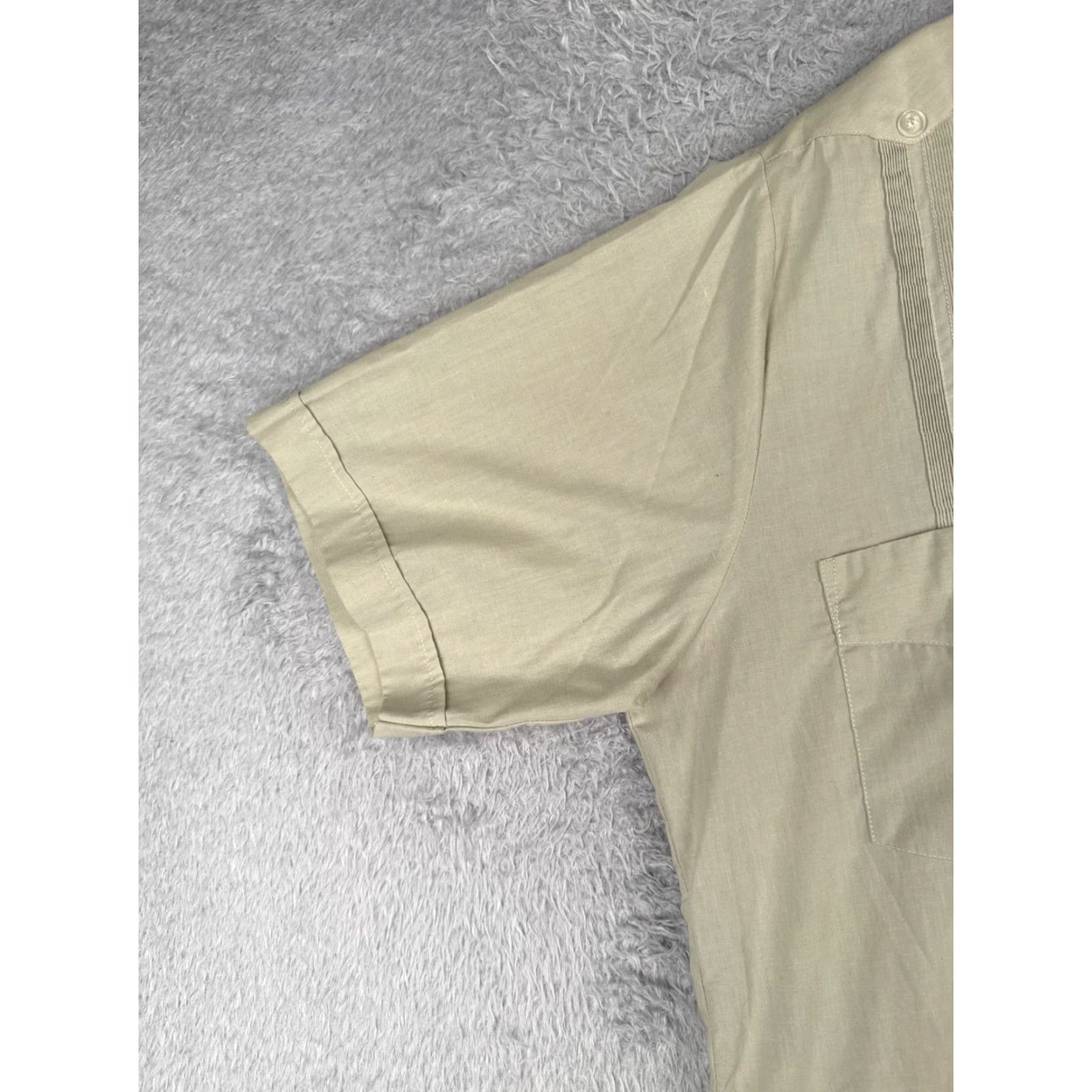 Vintage Maya Real Kukulan Shirt Adult XL Green 4 Pocket Polyester Blend Button-Up Short Sleeve Hawaiian Aloha Beach Vacation Resort Mens Size US XL / EU 56 / 4 - 3 Thumbnail