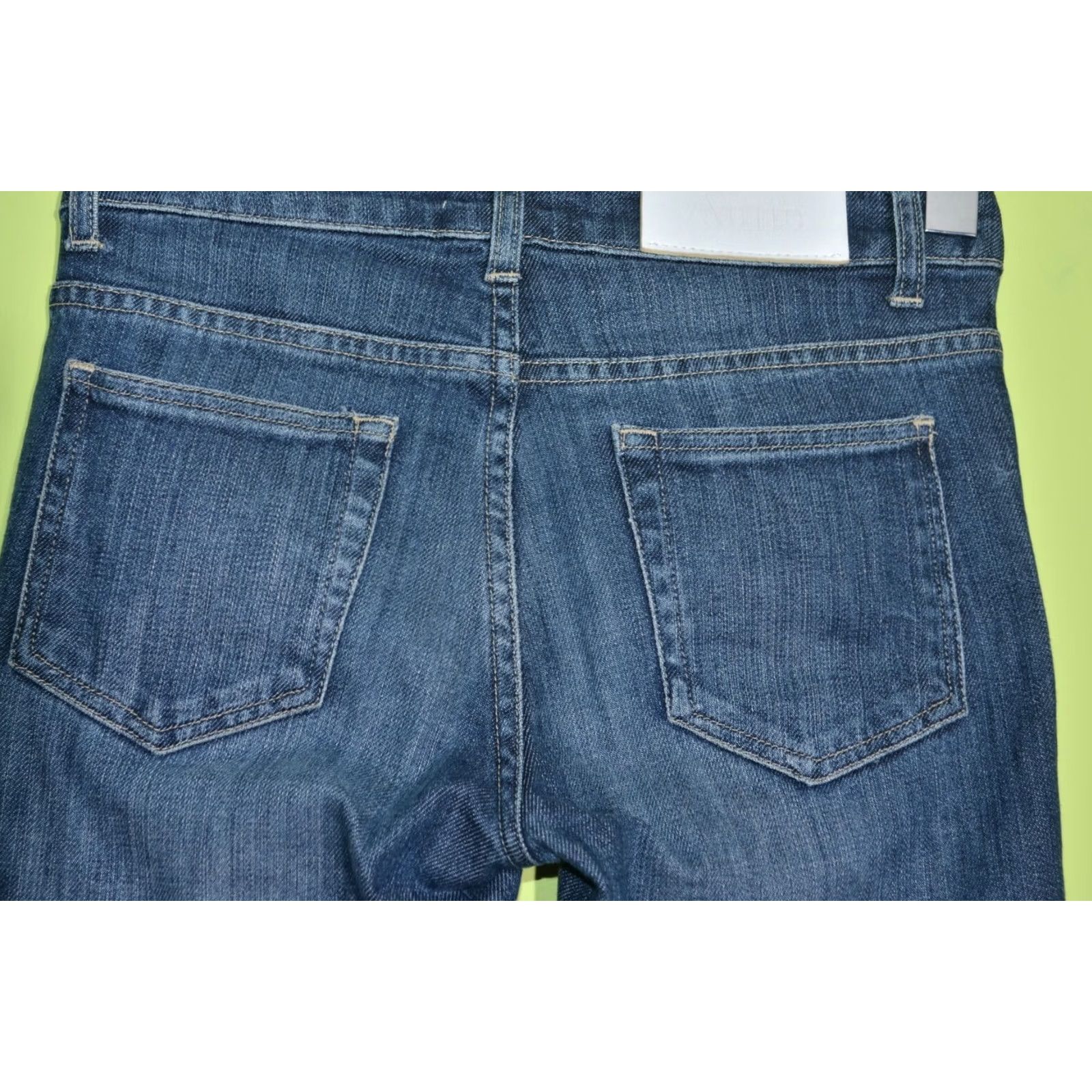 Vintage ACNE Jeans Ladies Hex Pure Jeans W25 L32 Blue Denim Straight Regular XS? Size 42" / US 20 - 4 Thumbnail