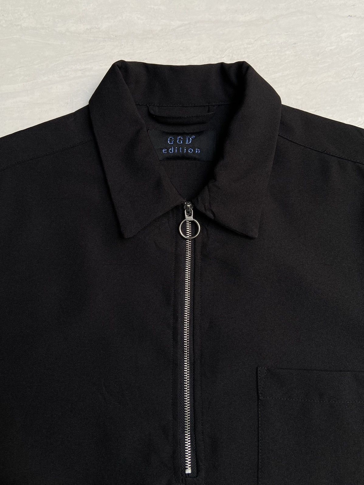 Designer × Japanese Brand GGD Edition Black Zip T-shirt Size US L / EU 52-54 / 3 - 4 Thumbnail