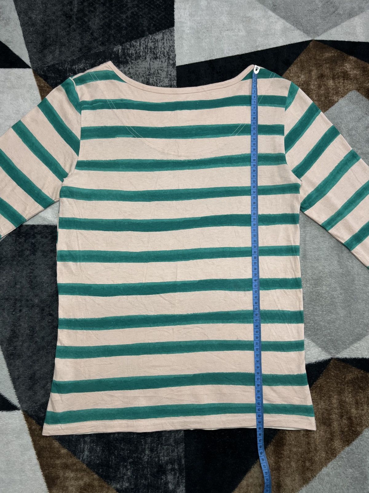 Tsumori Chisato Tsumori Chisato Cats Nya Logo Stripe Printed Longsleeve Size M / US 6-8 / IT 42-44 - 8 Thumbnail
