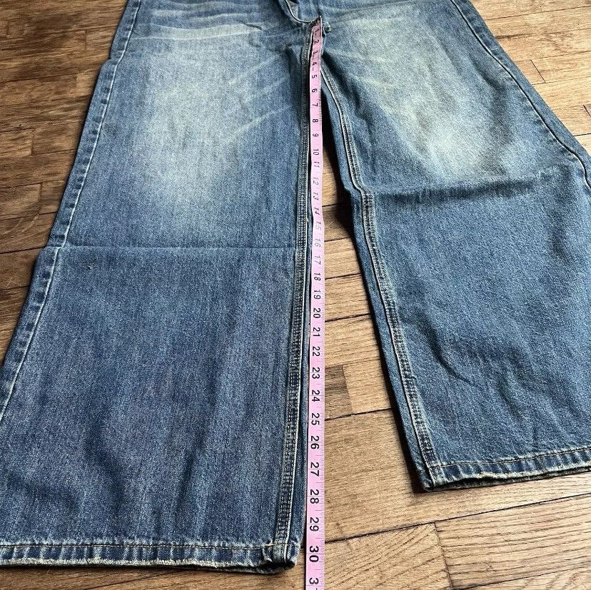 Jean Baggy Wide Leg Blue Denim Jeans 👖‼️ Size US 32 / EU 48 - 4 Thumbnail