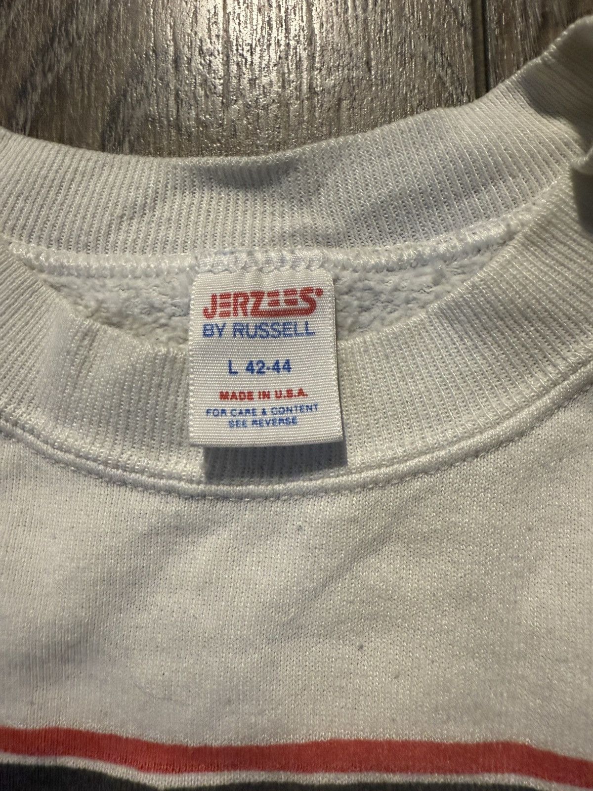 Jerzees × Keith Haring × Vintage Vintage Keith Haring Free South Africa Sweatshirt Size US L / EU 52-54 / 3 - 3 Thumbnail