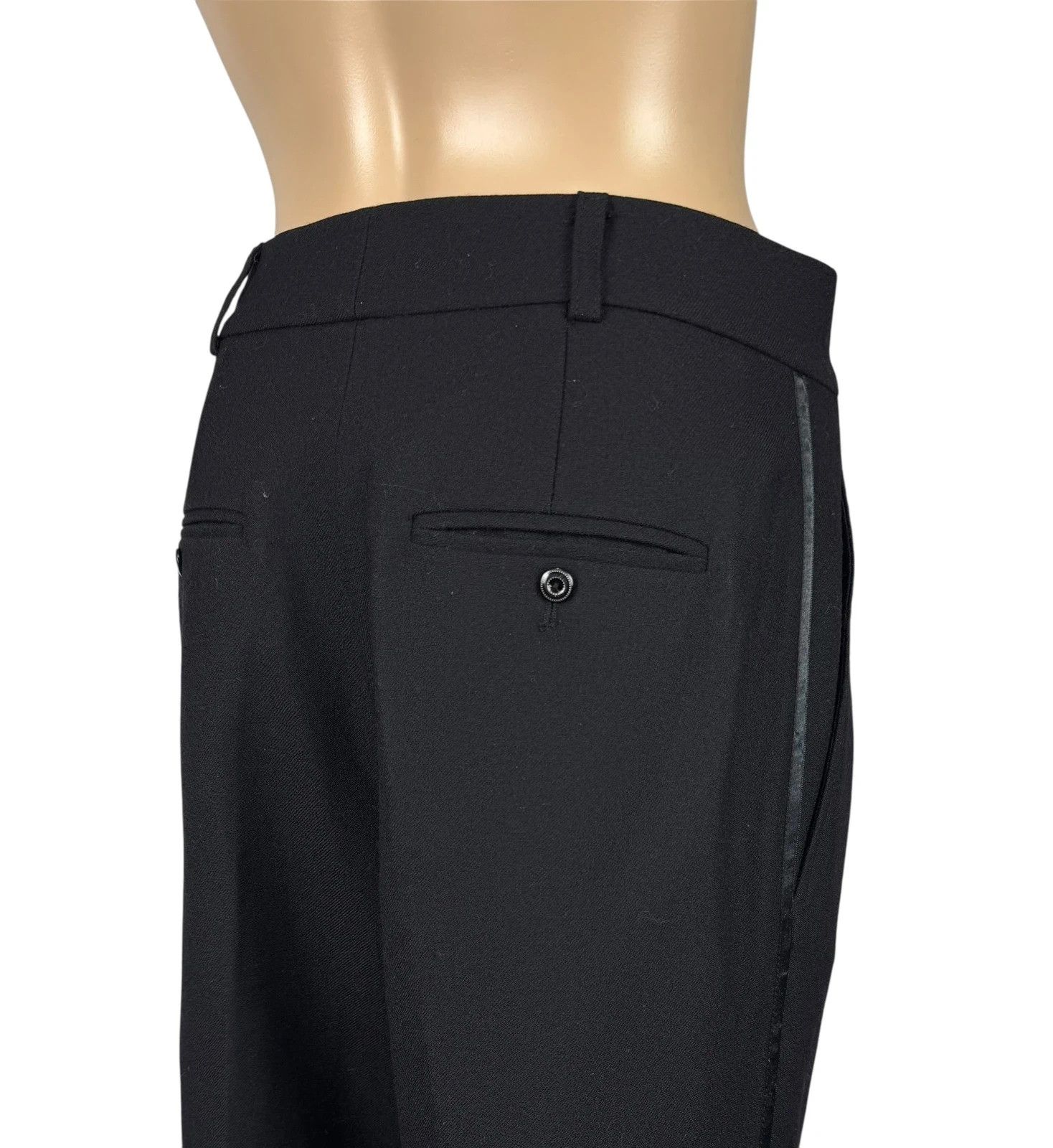 Kenzo Kenzo Paris Wide Leg Dress Pants Wool size 36 Size 26" / US 2 / IT 38 - 7 Thumbnail