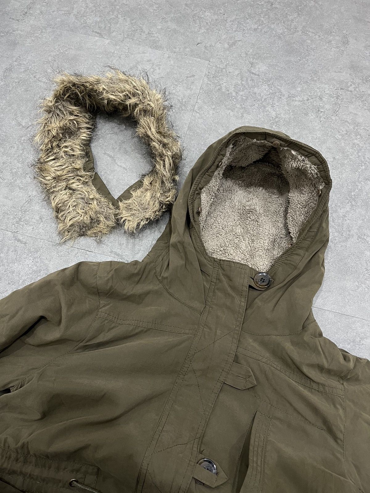 If Six Was Nine × Japanese Brand × Le Grande Bleu (L.G.B.) 2000s G.O.A Bono Jacket N3B Type Faux Fur Parka Jacket Size M / US 6-8 / IT 42-44 - 10 Thumbnail