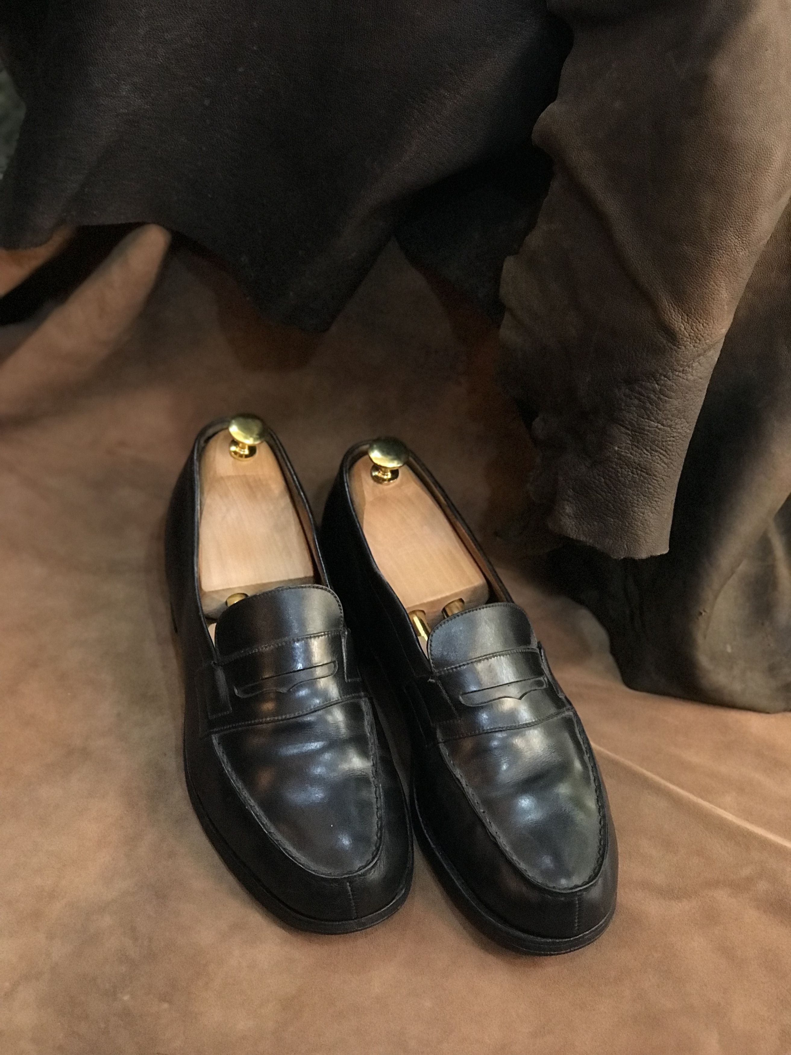 J.M. Weston J.M.WESTON split toe penny loafers model 180 Size US 8 / EU 41 - 5 Thumbnail