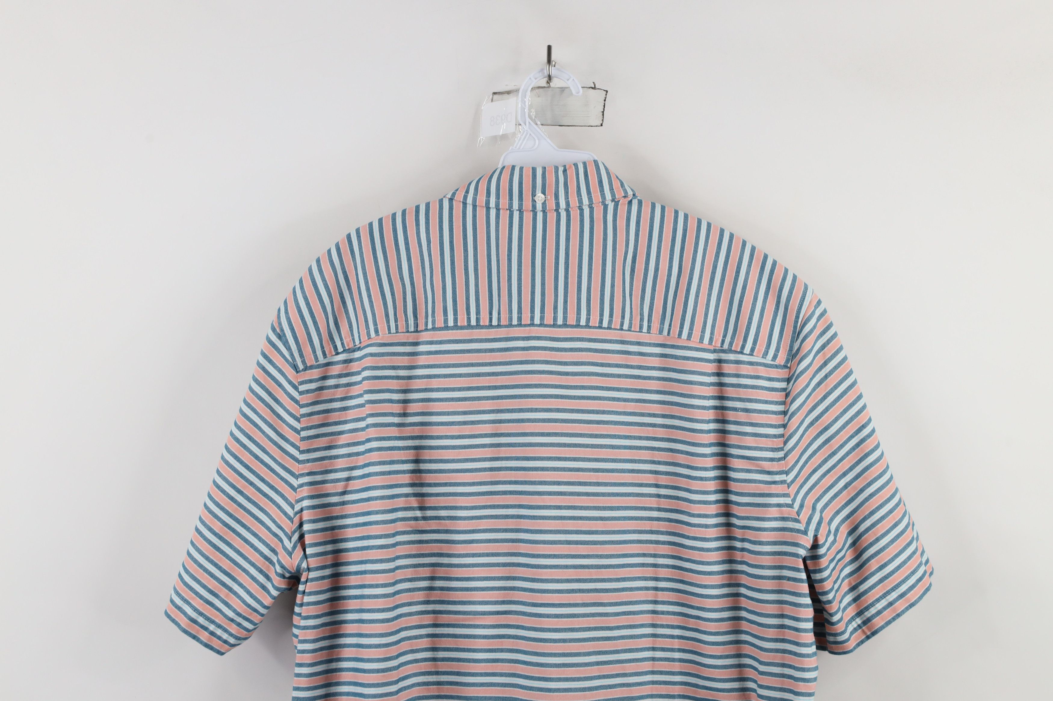 L.L. Bean × Vintage Vintage LL Bean Stretch Short Sleeve Button Down Shirt Size US XL / EU 56 / 4 - 9 Thumbnail
