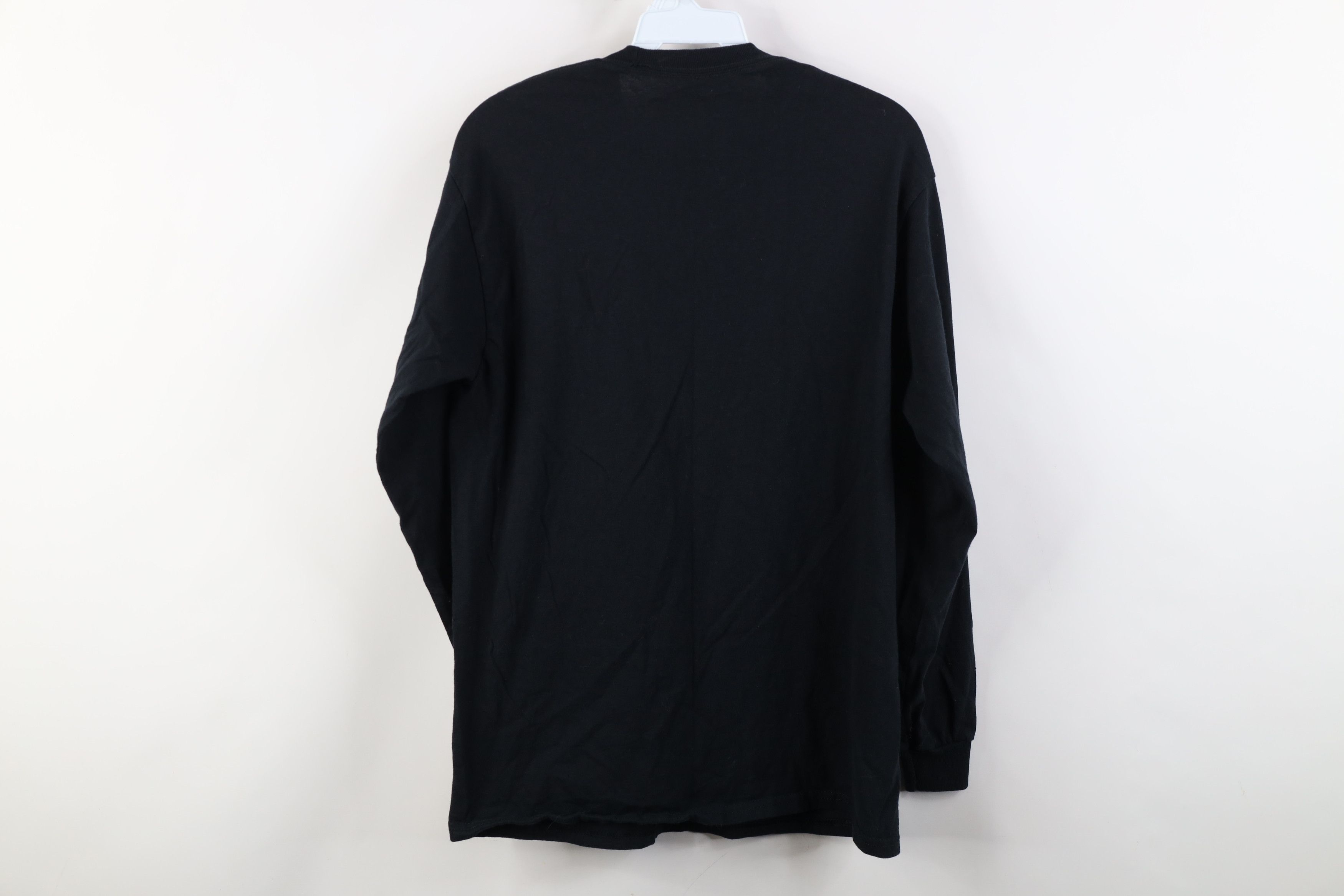 Vintage Vintage 90s Streetwear Blank Cotton Long Sleeve T-Shirt Size US M / EU 48-50 / 2 - 9 Thumbnail