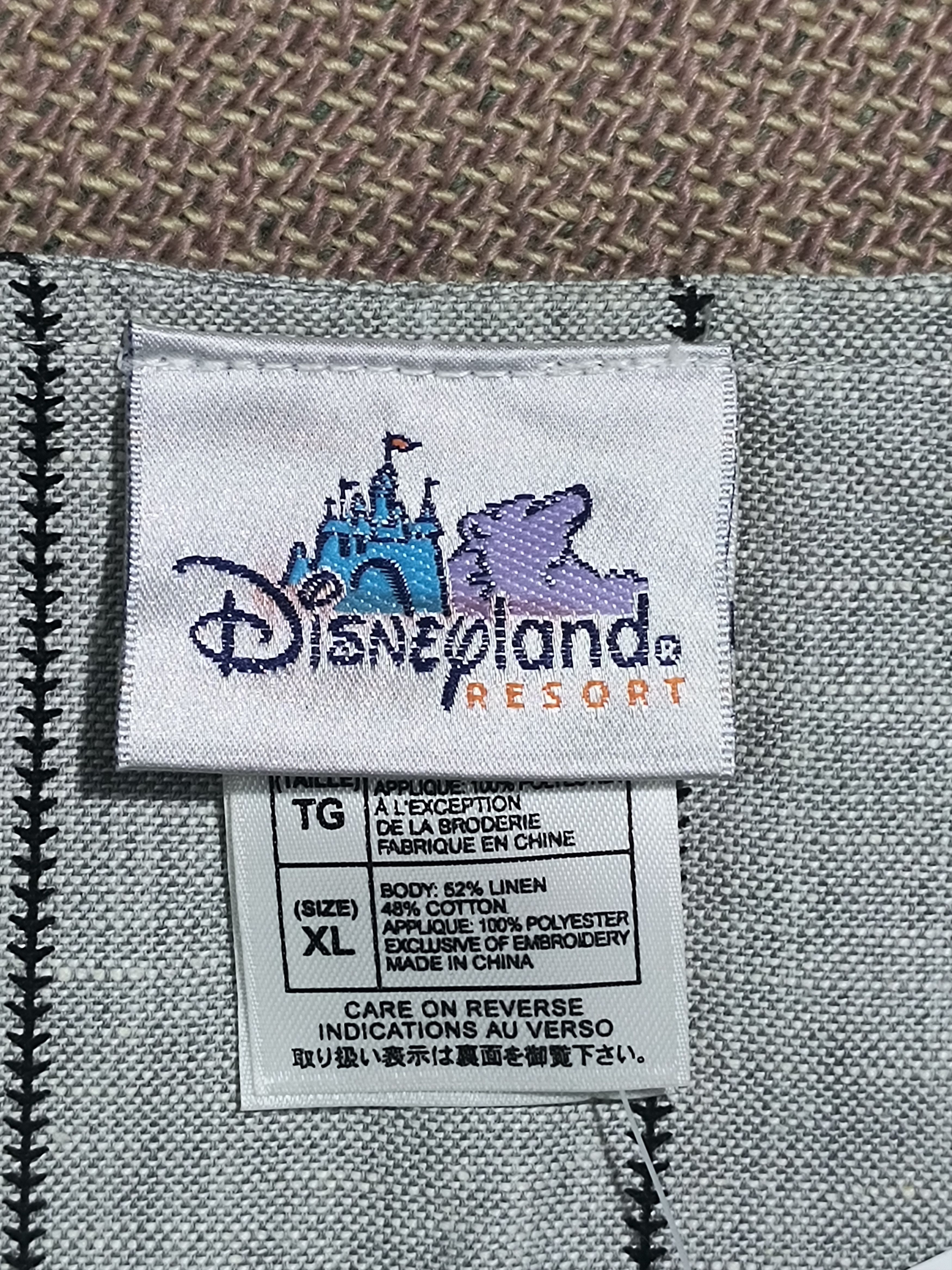 Disney DSWT vintage Disneyland Mickey's Steamboat baseball jersey Size US XL / EU 56 / 4 - 5 Thumbnail