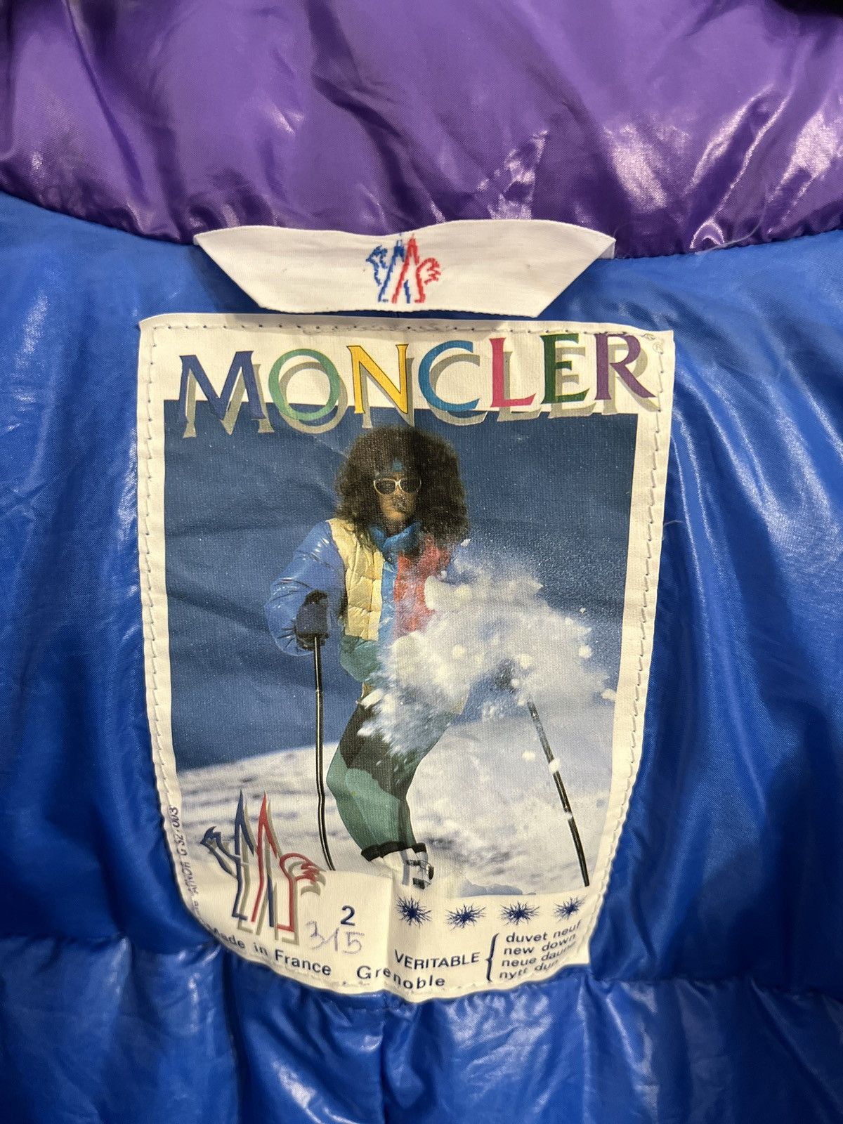 Moncler × Vintage Moncler grenoble vintage 1980's rare puffer Size L / US 10 / IT 46 - 13 Thumbnail